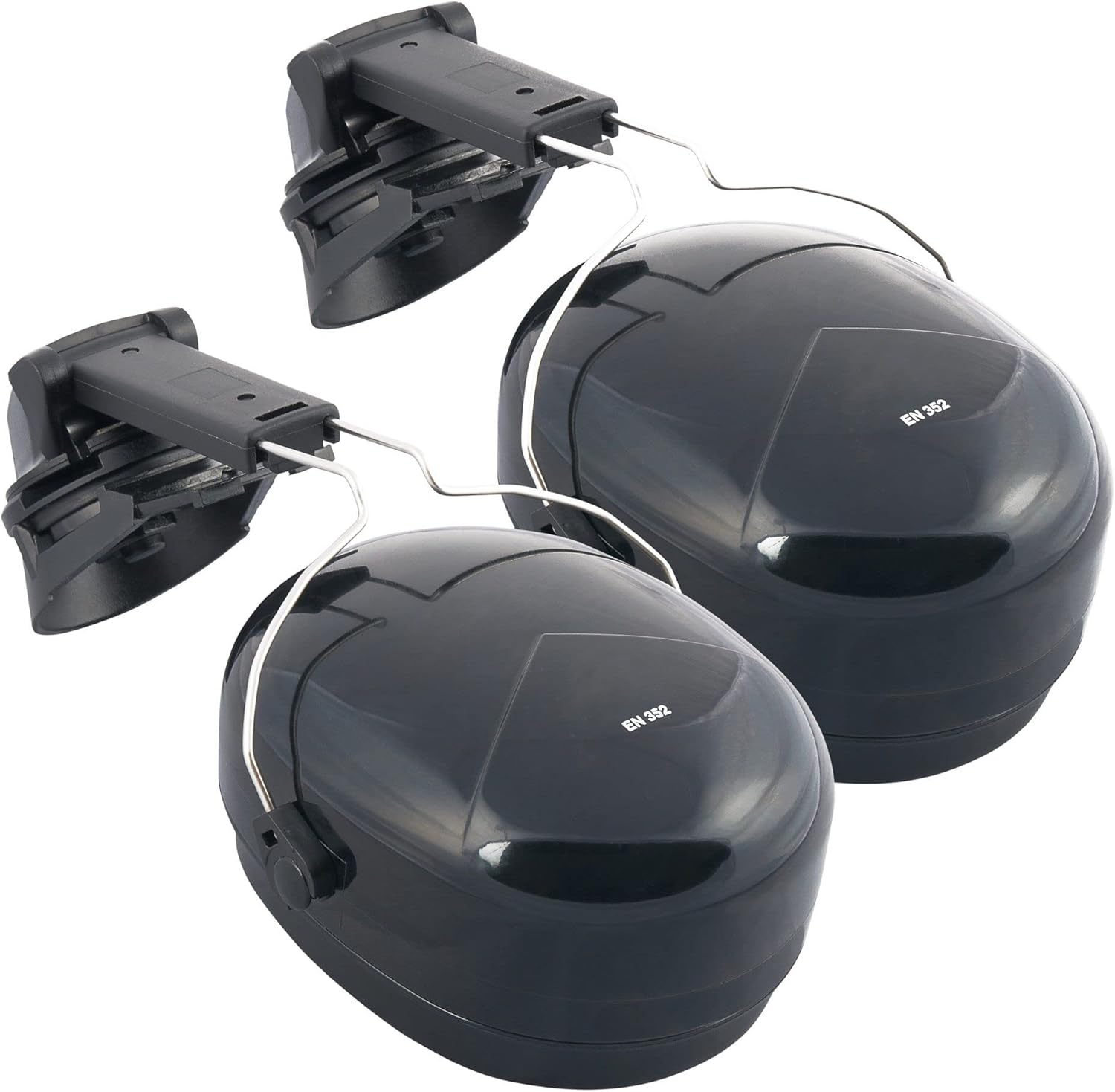 Trend Clip-On Ear Defenders for the Trend Airshield Pro and Air Pro Max, AIR/P/6A, Black image number 1