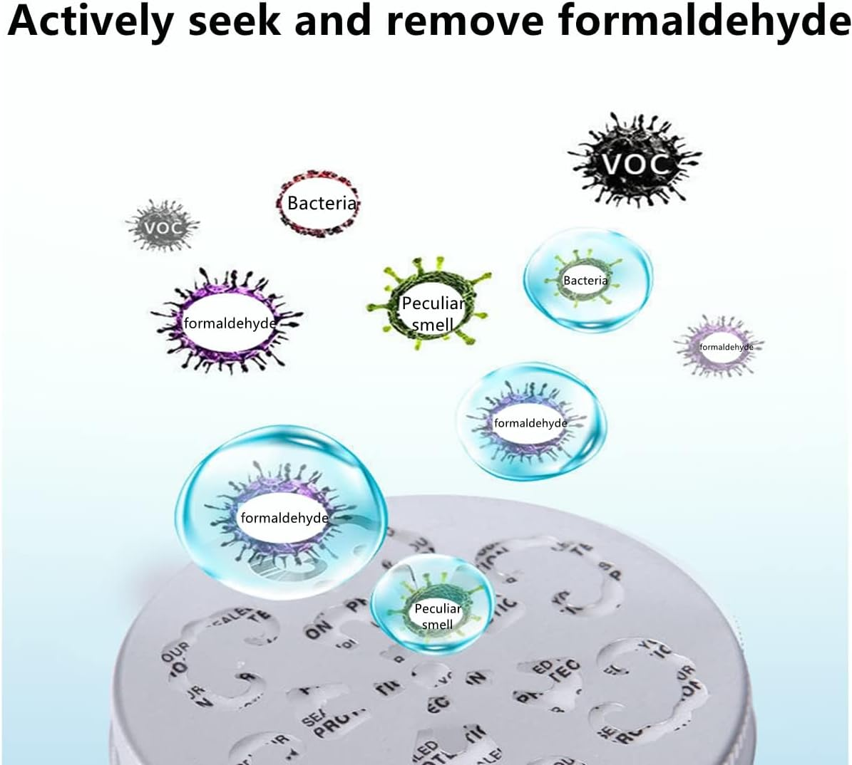 Formaldehyde Removal Magic Box Office Bedroom Wardrobe Kitchen New House Car Room Toilet Bathroom Air Strong Purification Filtration Benzene Ammonia TVOC Etc Harmful Odor Purified Clean Air Agent