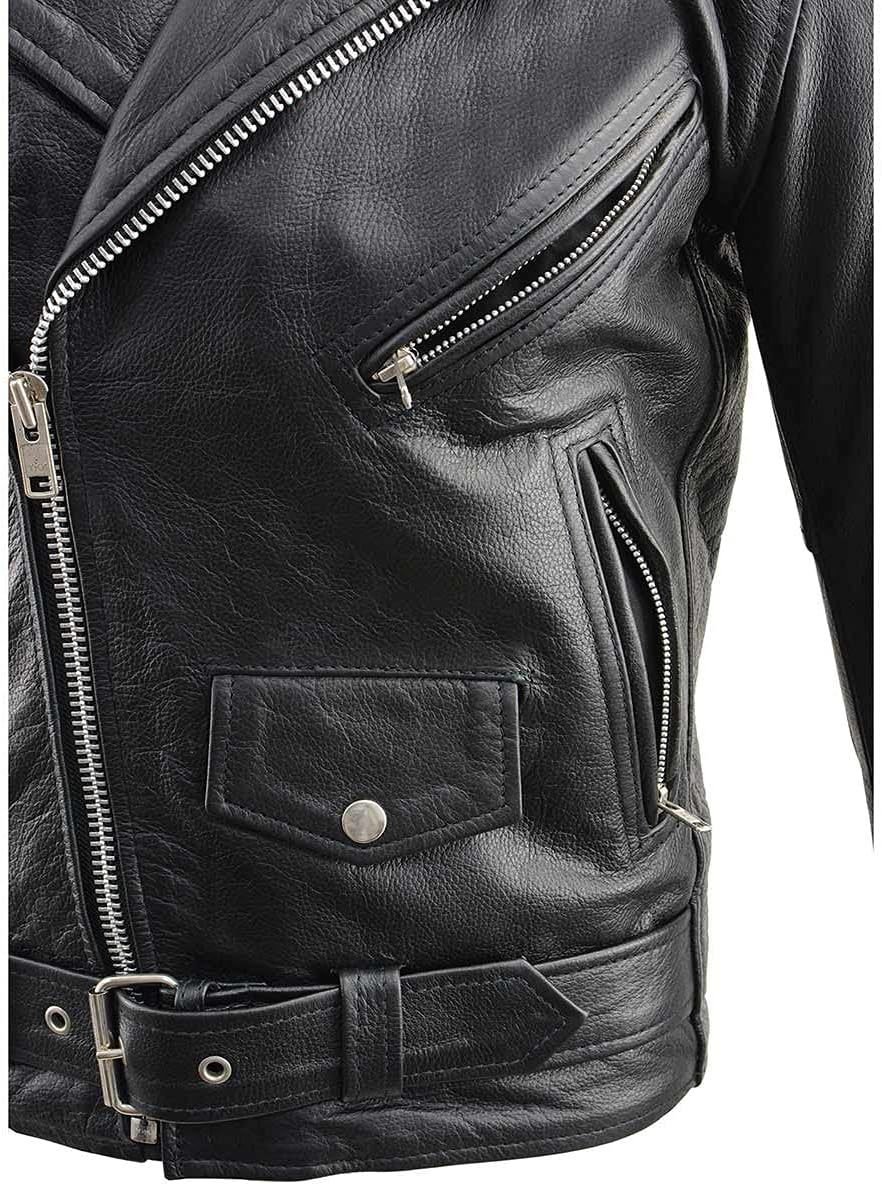 Milwaukee Men'S Motorcycle Jacket (Black, 4X-Large) image number 5