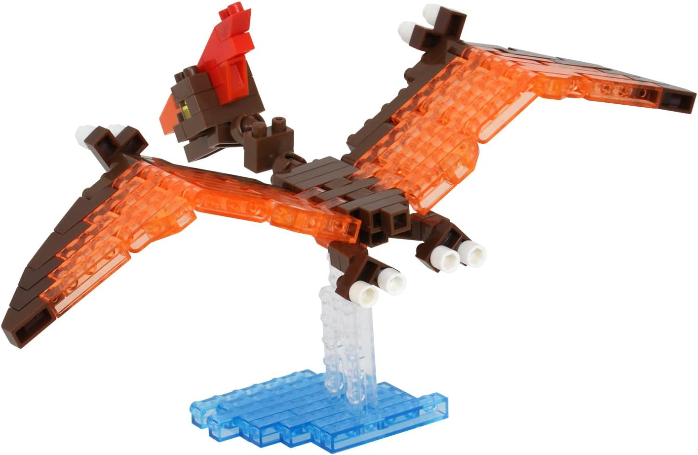 Nanoblock - Dinosaurs - Pteranodan, Nanoblock Collection Series Building Kit, Multicolor (NBC_365) image number 1