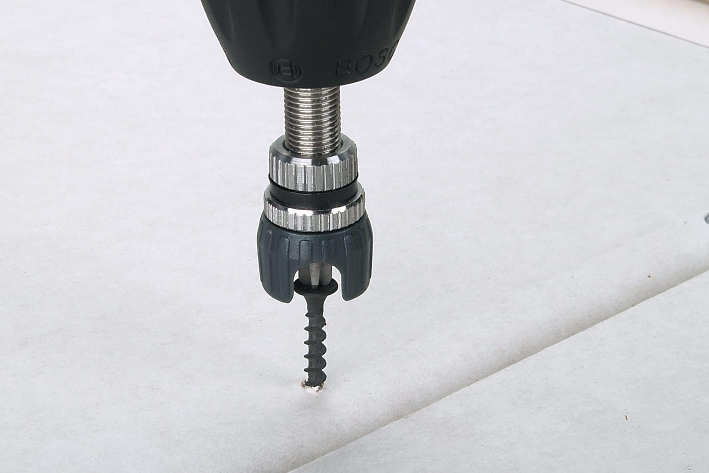 Wolfcraft Screw Attachment for Interior Fitting, 4055000, for Depth-Limited Screwing of Plasterboard