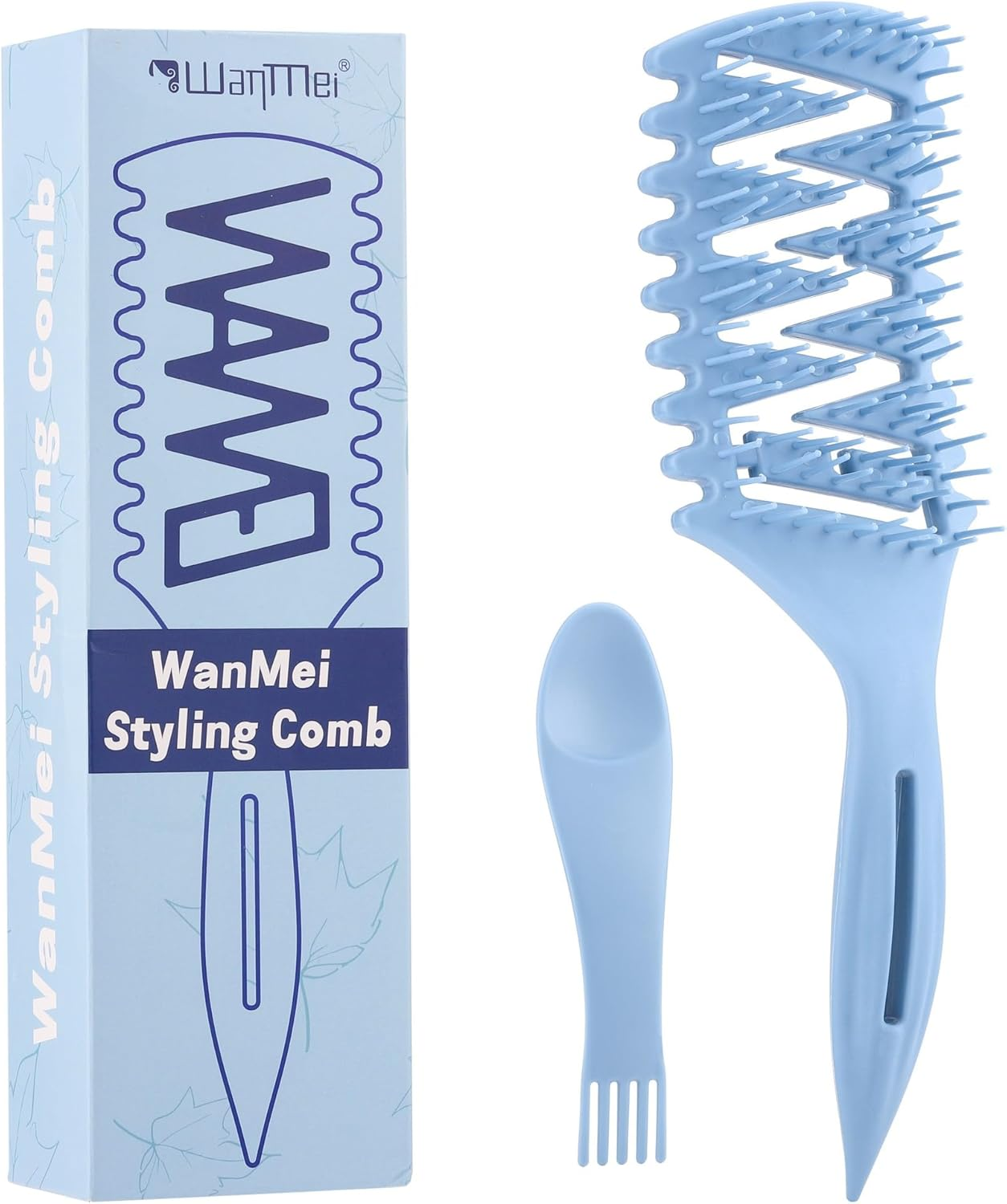 Ccbeauty Hair Styling Brush Hair Brush without Pulling Detangling Brush Curling Brush Styling Brush Scalp Massage Brush image number 2