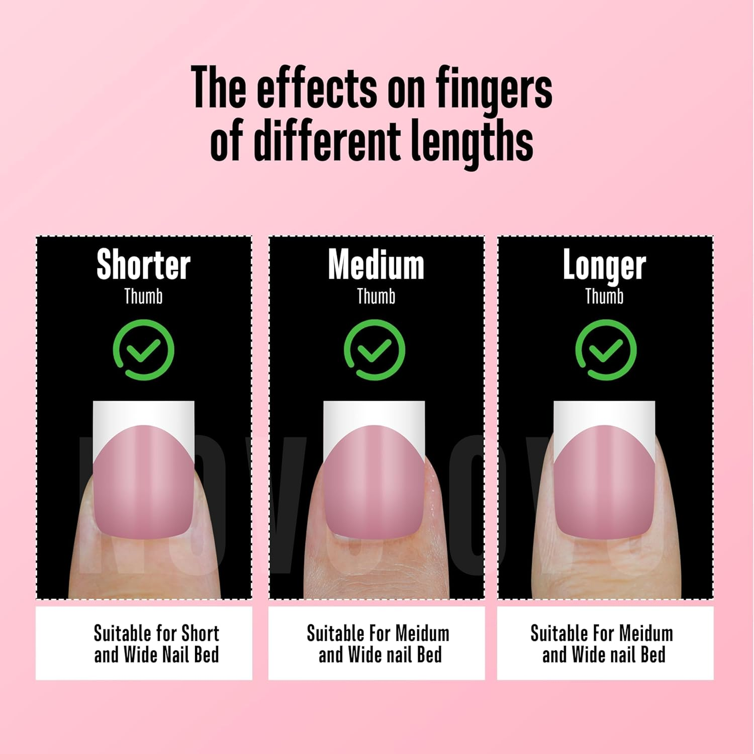 NOVO OVO Short Sharp Square White French Tip Nail Tips Press on BERRY PINK, Need Builder Gel Top Coat Nail Glue,Soft Gel Fake Nail Extension, Full Cover False Nails for Salon DIY X15 Sizes 240 Pcs