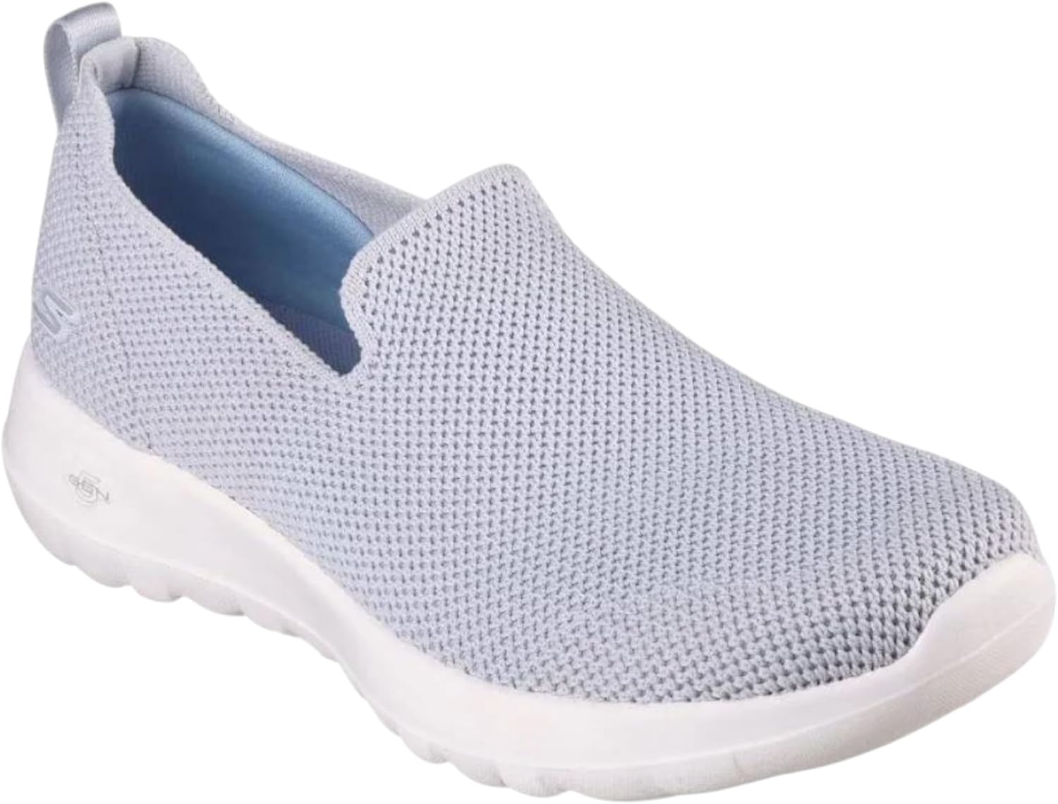 Skechers Womens Go Walk Joy - Sensational Day Light Blue Sneaker Slip on Shoes