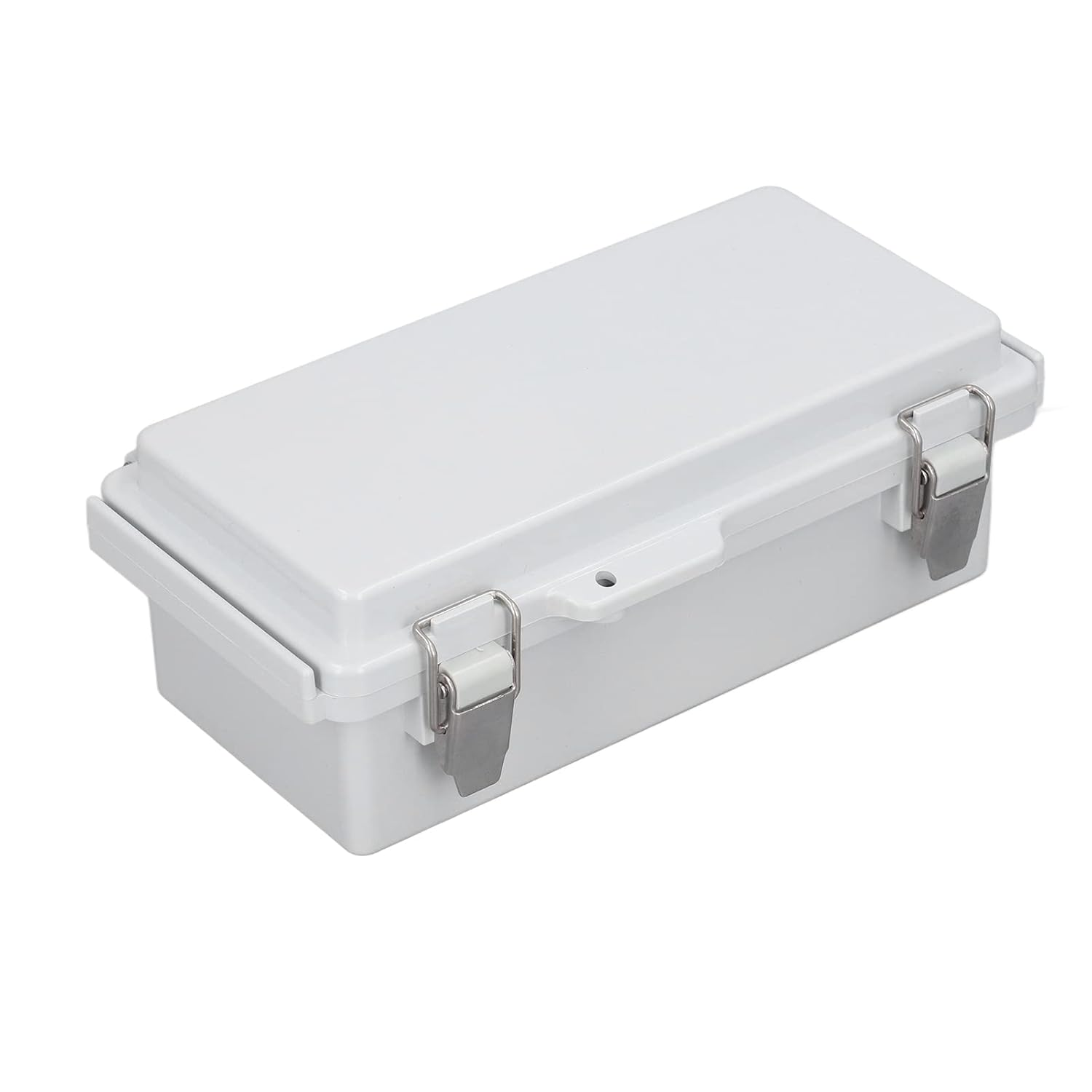 Waterproof Electrical Box, Hinged Cover Stainless Steel IP67 Waterproof Junction Box Plastic DIY Enclosure Case for Outdoor Electrical Project, 100X200X70 image number 3