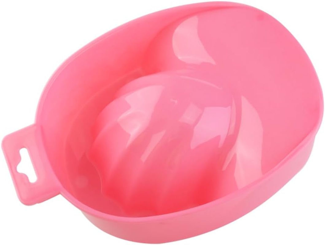 ARTSEWPLY Nail Care Soak Bowl Kit 2Pcs Random Color Manicure Soak Tray for Nail Polish Remover for Home and Salon Use image number 2