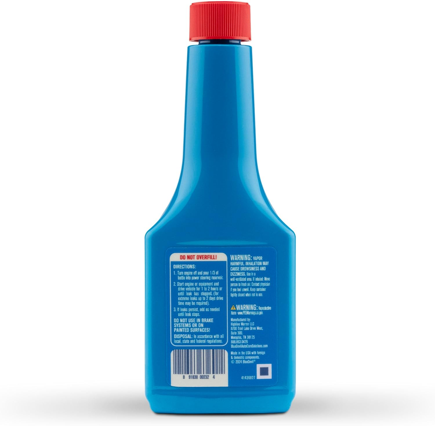 Bluedevil Products 00232 Power Steering Stop Leak - 8 Ounce image number 3