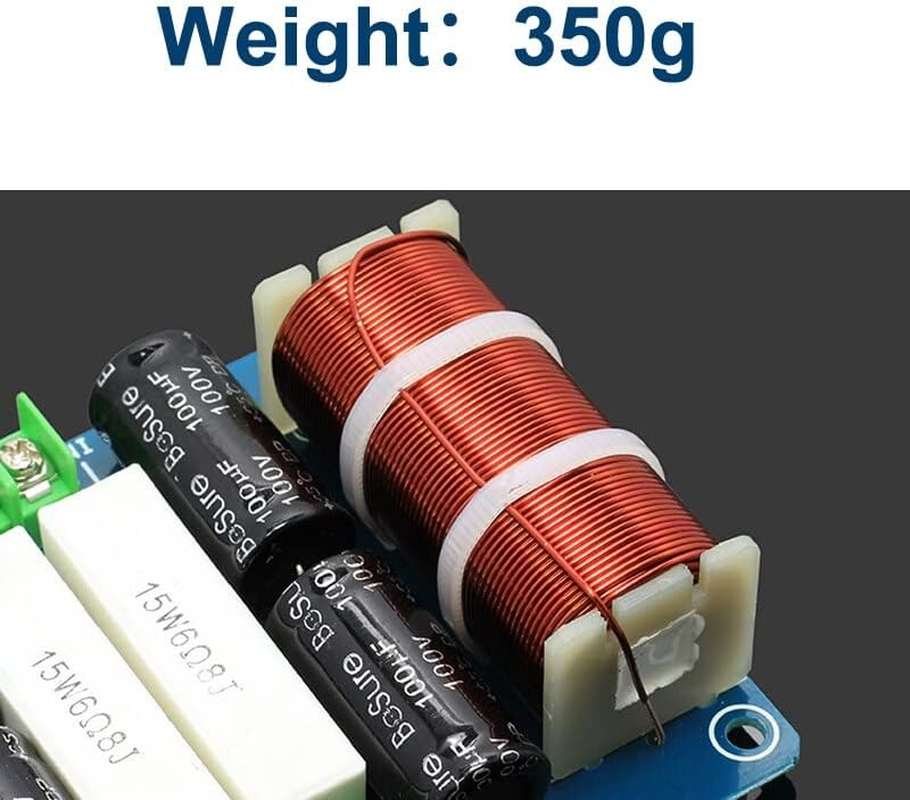 HOOCI 1 PCS 200W 10-Inch Subwoofer RC Filtering Bass Speaker 300Hzfrequency Divider Home Theater Hifi Stereo Audio Crossover Filter image number 2