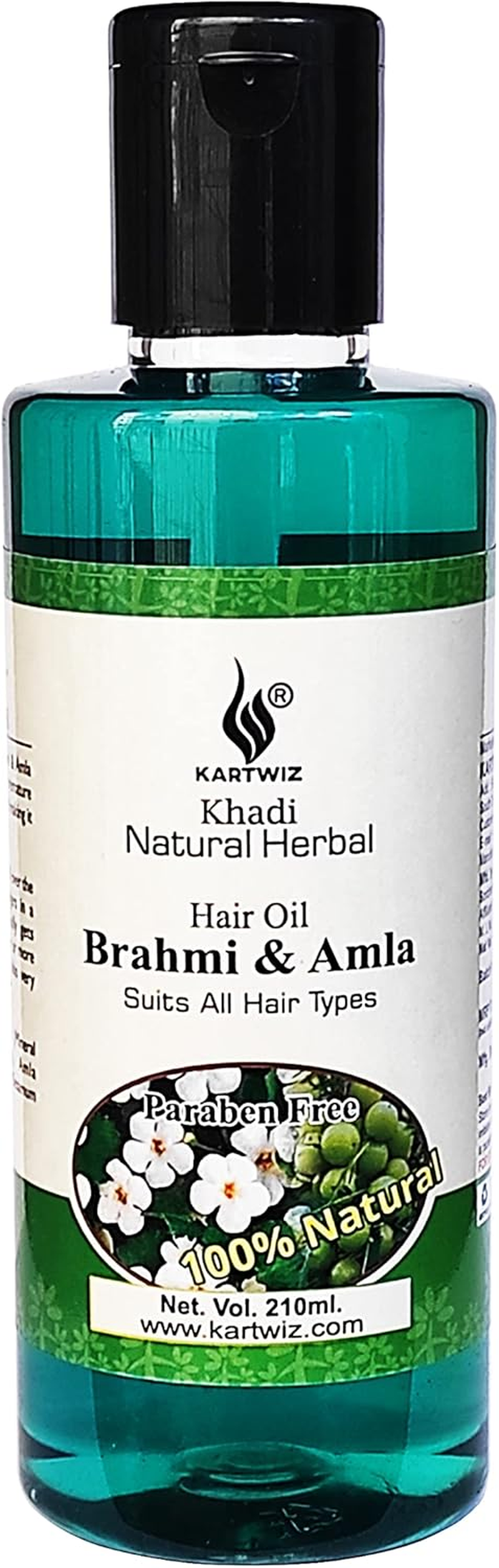Amla & Brahmi Hair Oil for Growth Pack of 1- (210 Ml) image number 3