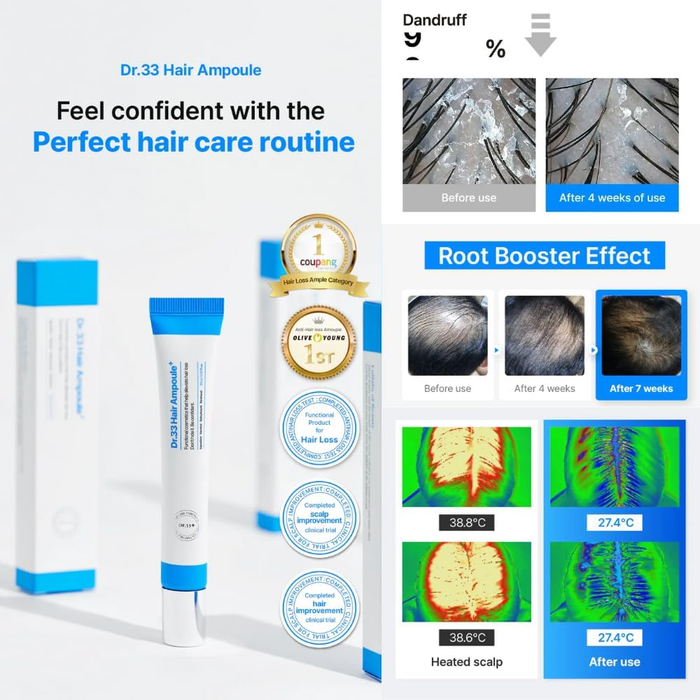 Hair Ampoule 20Ml + Deep Shot Bubble Foam 100Ml (Made in Korea) for Seapuri image number 2