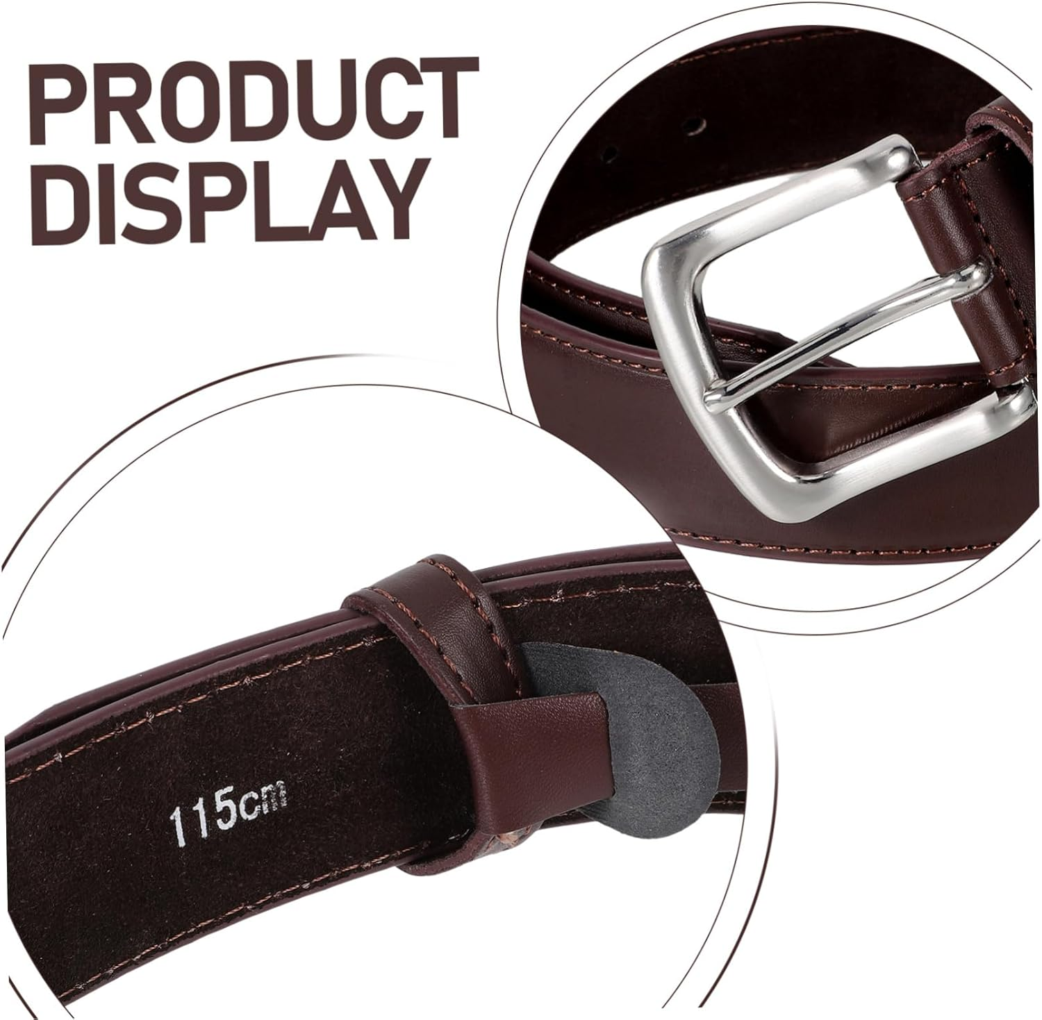 Ibasenice Hidden Money Belt Secure Travel Wallet Belt with Waistband for Safe Cash Storage Stylish for Men for Travel Everyday Use image number 4