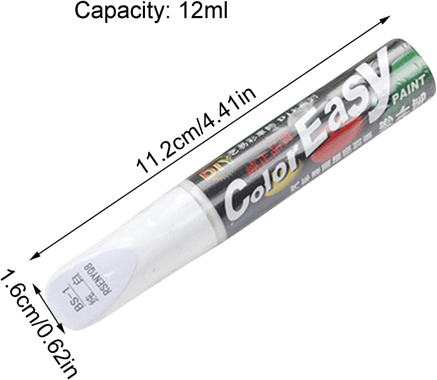 Car Scratch Remover Pen,Quick and Easy Fill Paint Pen | Car Paint Scratch Repair, Auto Paint for Erase Car Scratches, 12Ml Special-Purpose Paint Touch-Up Pen for Cars Hoffti image number 5