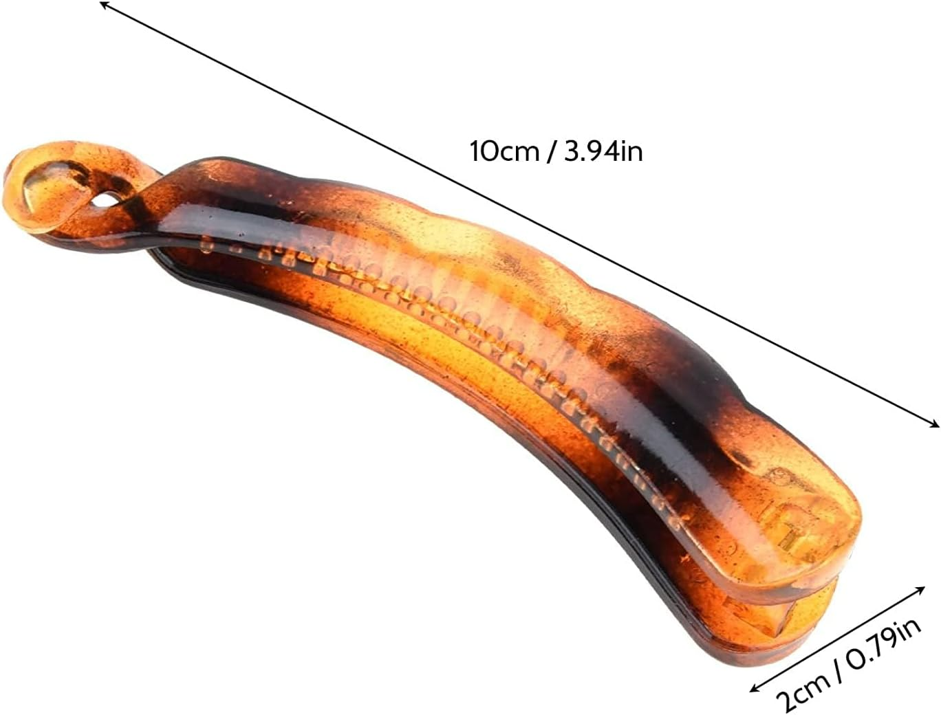 Apricitie Pack of 3 Banana Hair Clips, Hair Clips, Vintage Banana Hair Clips, Fish Clips for Long Hair, Banana Clips, Comb Fish Clips, Banana Hair Comb, for Women and Girls image number 3