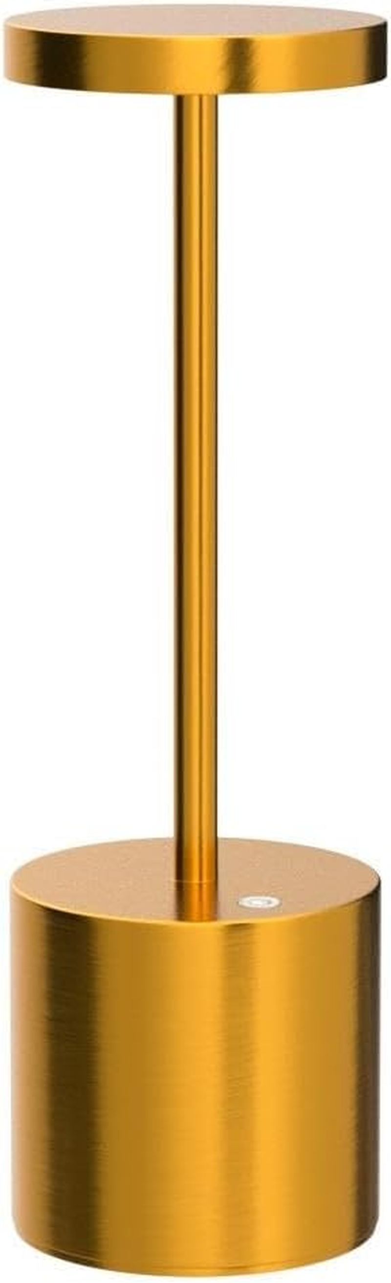 SAKRINGT 2 Pack Cordless Table Lamp Rechargeable, 5000Mah Battery Operated Portable Table Light,Dimming LED Table Lamp for Restaurant/Patio/Outdoor(Gold) - Bamboo image number 4