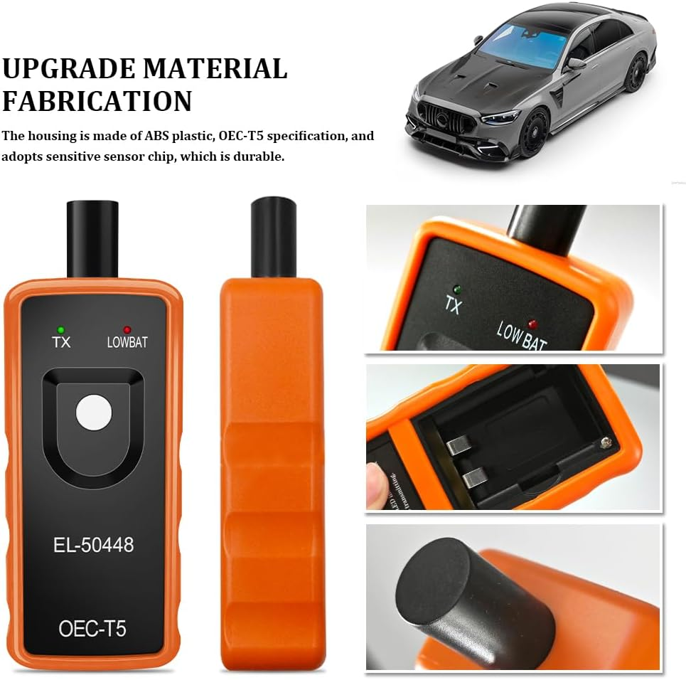 HQRNYP TPMS Relearn Tool for GM, Tire Sensor TPMS Reset Tool, Tire Pressure Monitor Sensor Activation Reset Tool EL-50448 OEC T5, Compatible with Buick Chevy Cadillac image number 3