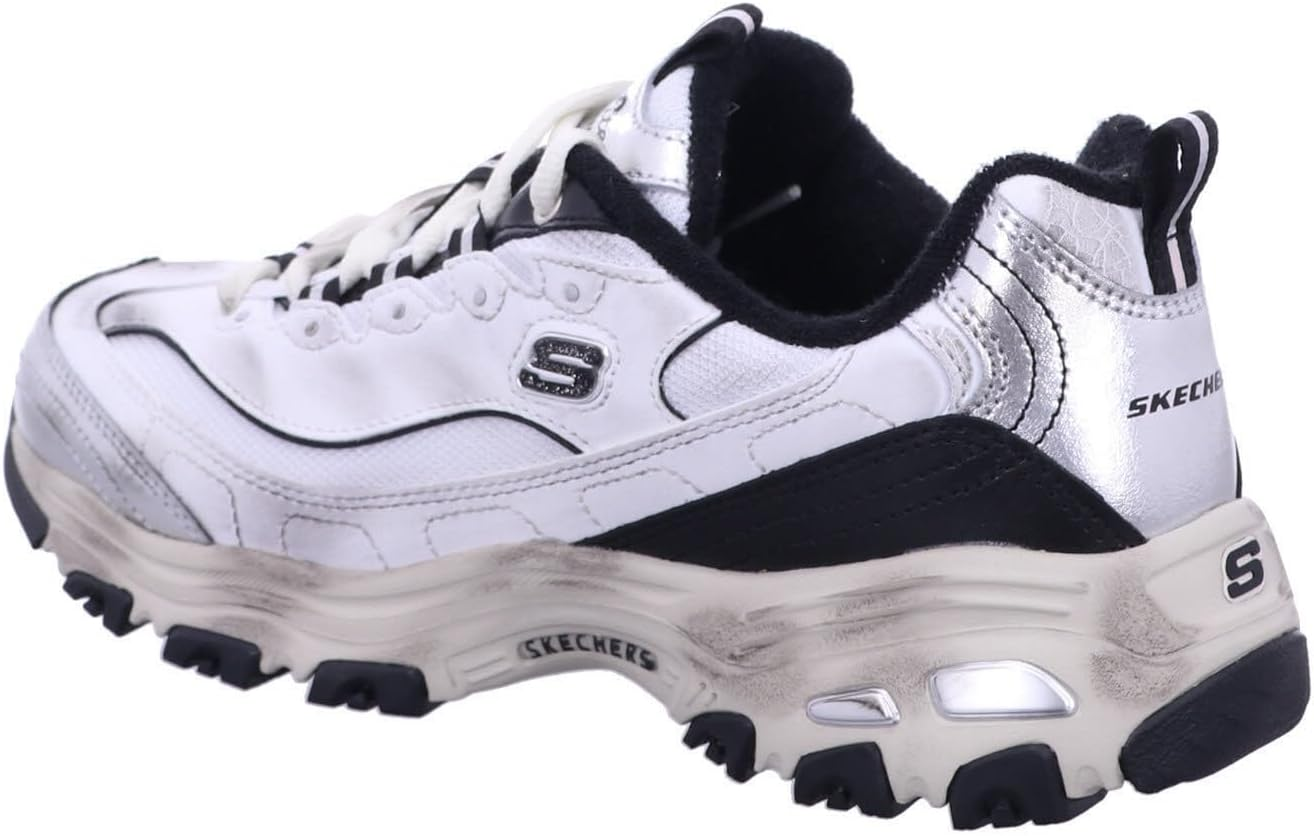 Skechers Cosy Y Elegant Sporty Women'S D'Lites Vintage Vision Black image number 6