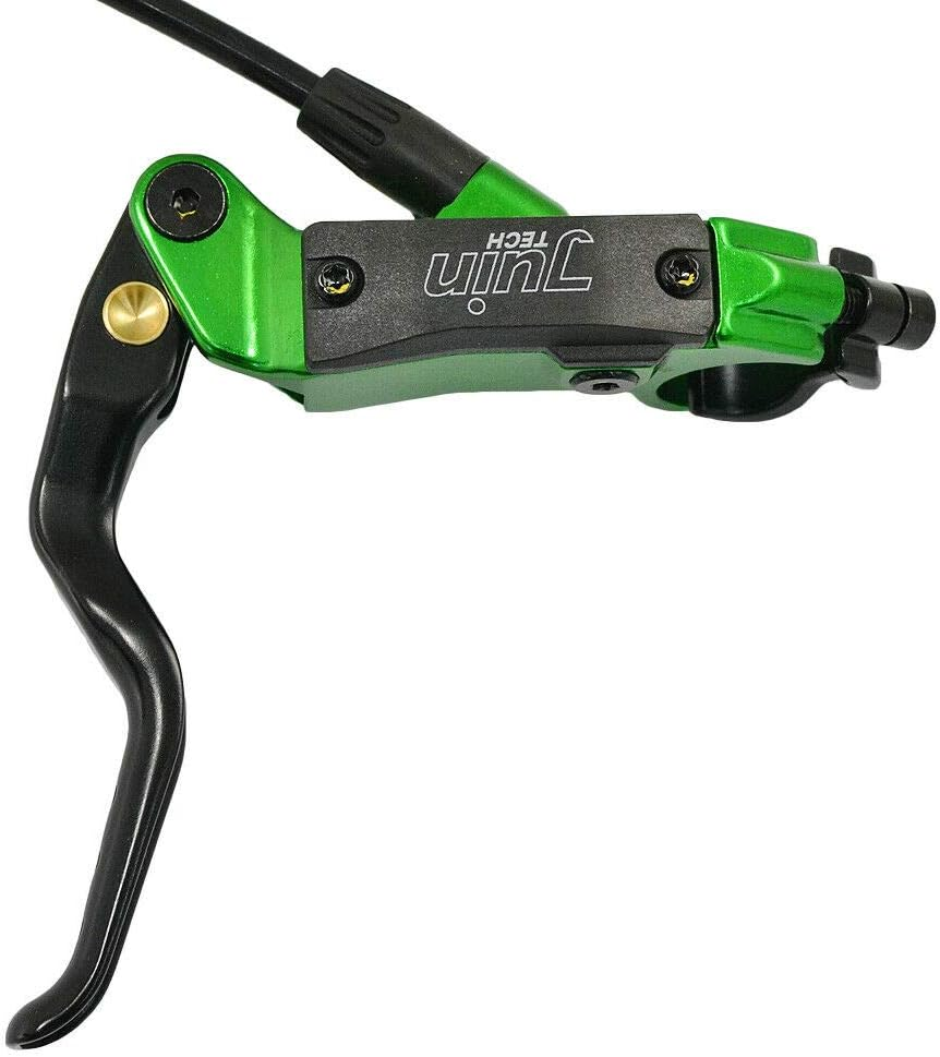 JUIN TECH DB1 MTB E-Bike Hydraulic Dual-Piston Disc Brake Set(F+R) W/160Mm Rotor, Green, JT2267 image number 6