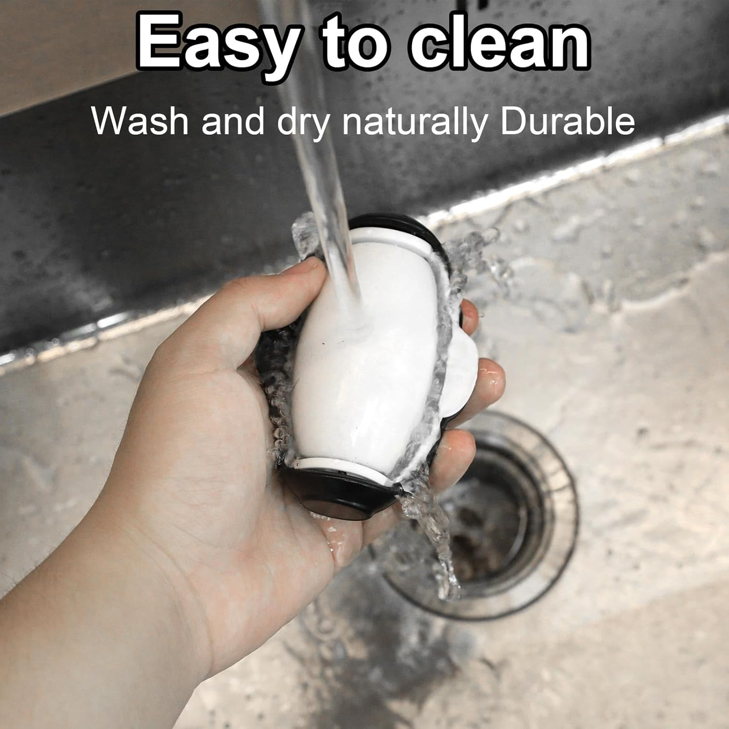 Penguin Lint Roller, Mini Reusable Washable Lint Roller Travel Portable Super Sticky Roller Cute Sticky Lint Remover for Pet Dog Cat Hair Clothes Furniture Sofa image number 4