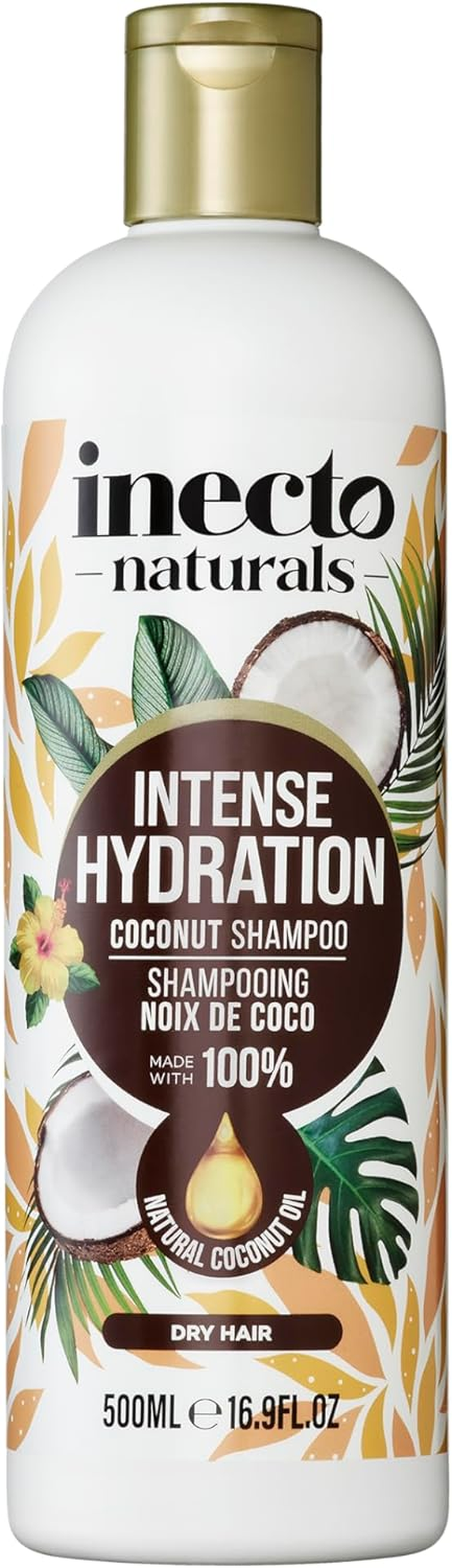 Inecto Naturals Intensive Hydration Coconut Shampoo, 500 Ml