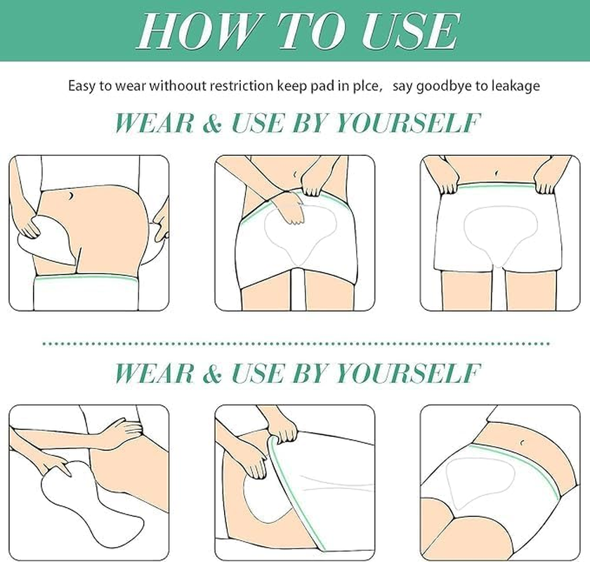 Disposable Postpartum Underwear for Women, High Waist Breathable Mesh Panties for C-Section Recovery & Maternity Hospital Care Soft, Stretchable and Washable Post-Surgery Briefs (XL)