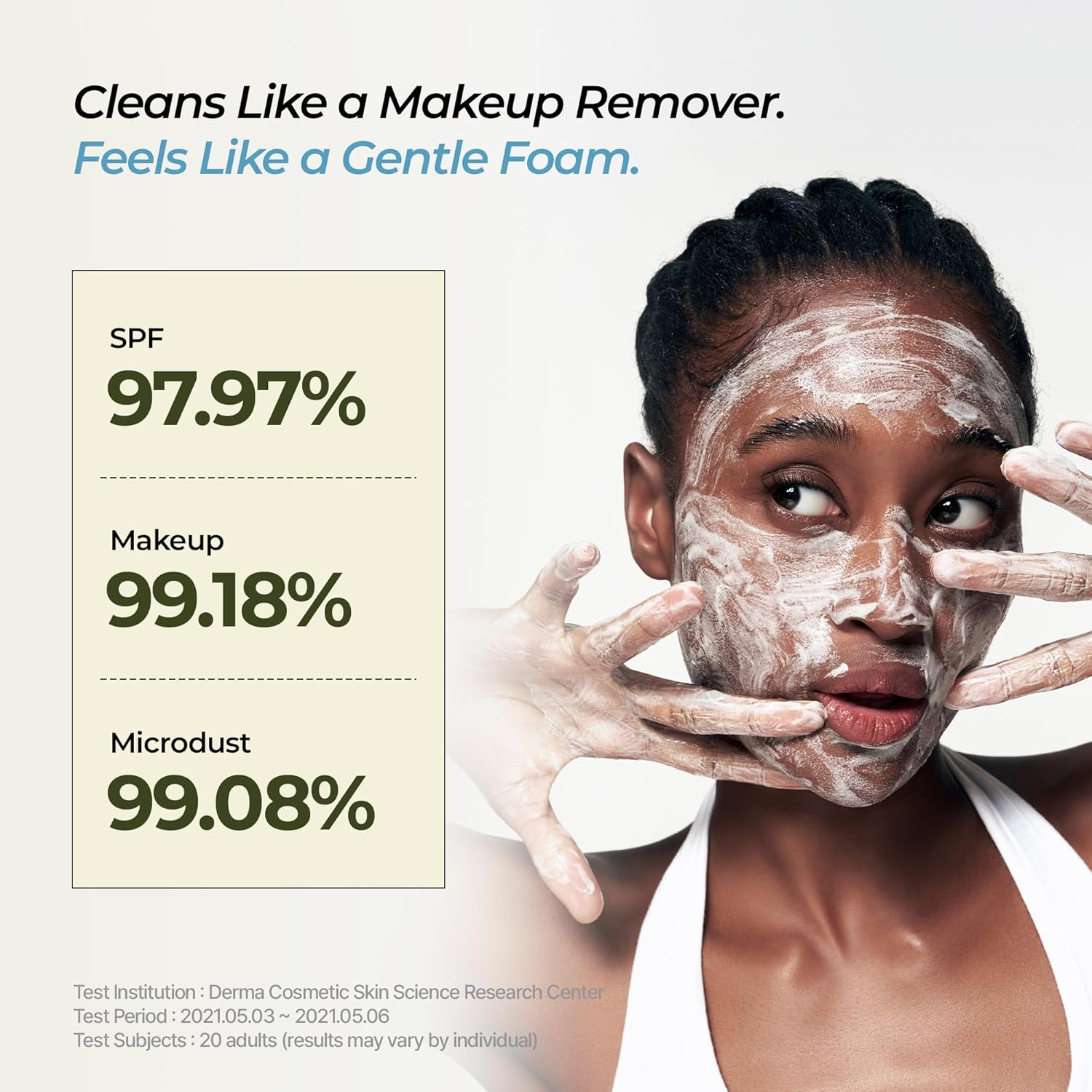 Recovery Mud Pack to Foam Cleanser by Brmud for Unisex - 3.71 Oz Cleanser image number 3