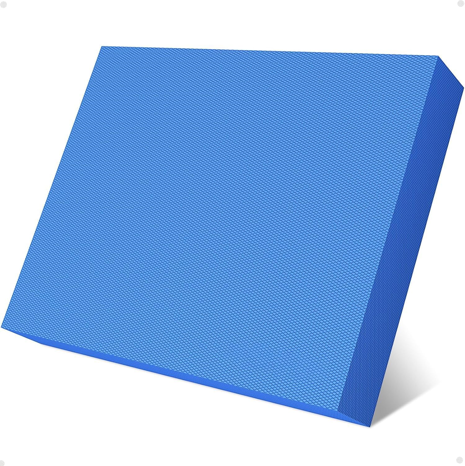 Exercise Balance Pad &ndash; Large Cushioned Non-Slip Foam Mat & Knee Pad for Fitness, Stability Training, Physical Therapy, Yoga image number 6