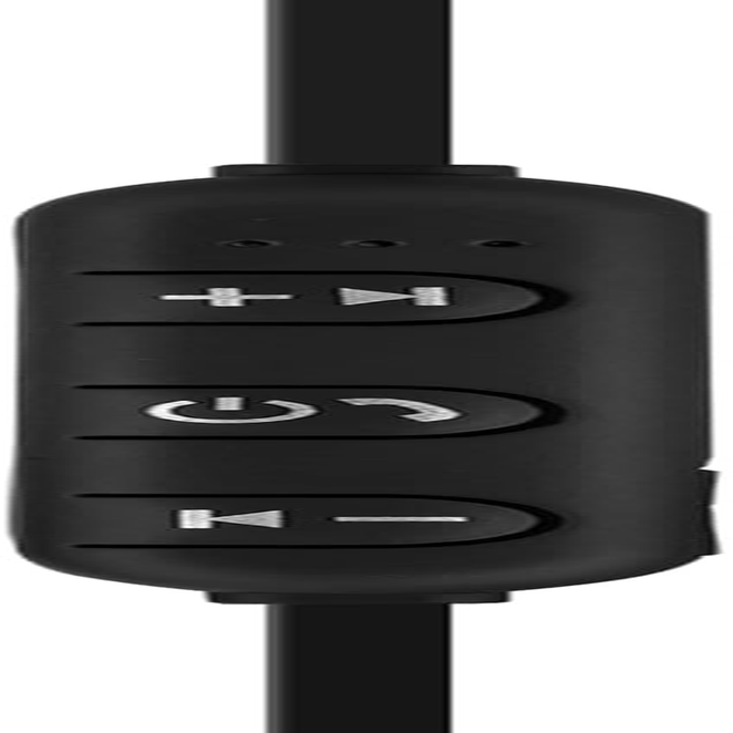 Wireless Bluetooth Sports Headphones with Built-In Magnets and Multi-Pairing V4.1 Technology for Long Standby and Talk Times on a Single Full Charge (2 Colours Optional) (Black) image number 2