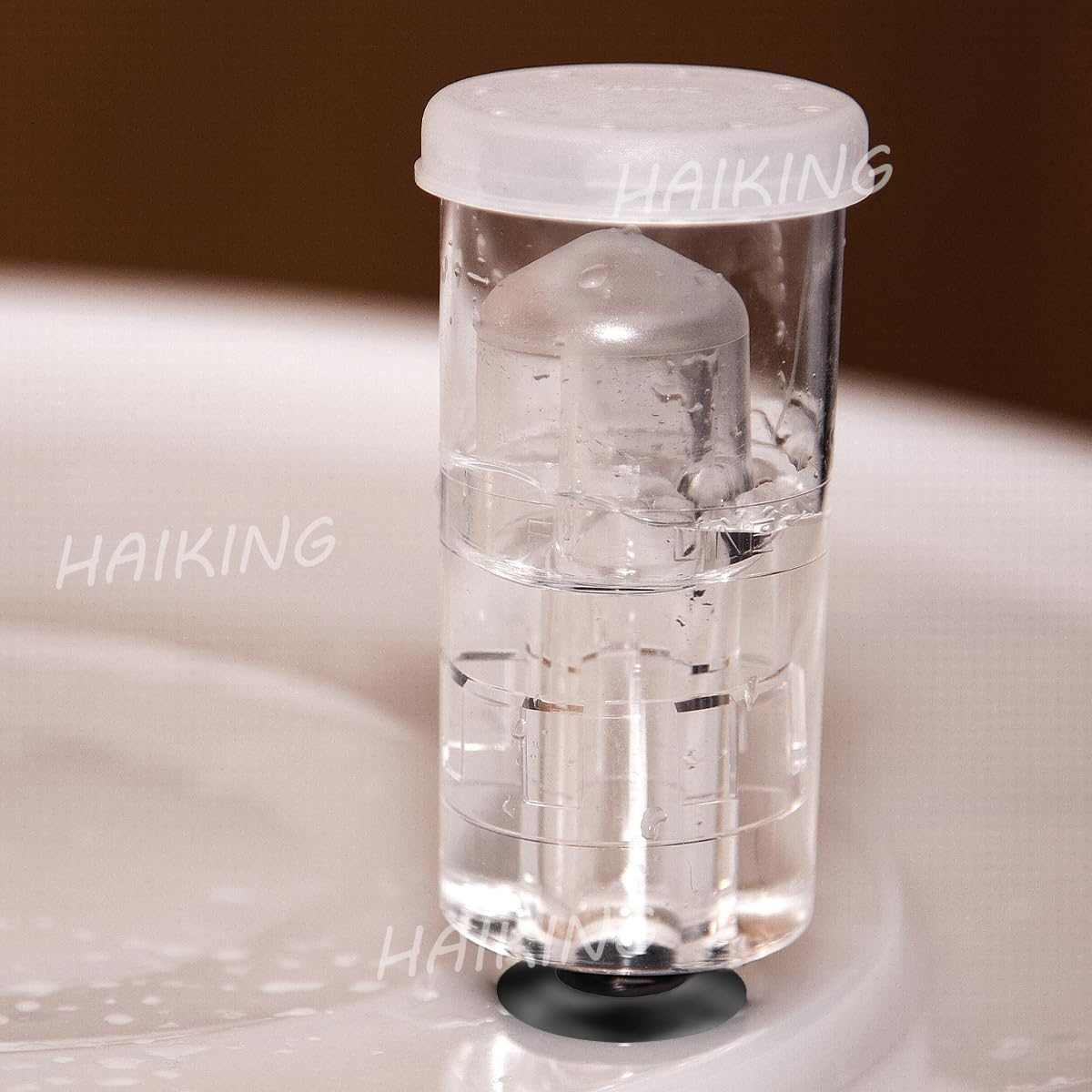 HAIKING Airlock Grommet Fermentation Lid, 50 Packs Fermenter Lid Airlock Grommet for Mason Jars, Straws, Airlock, Beer, Wine (Black) image number 4