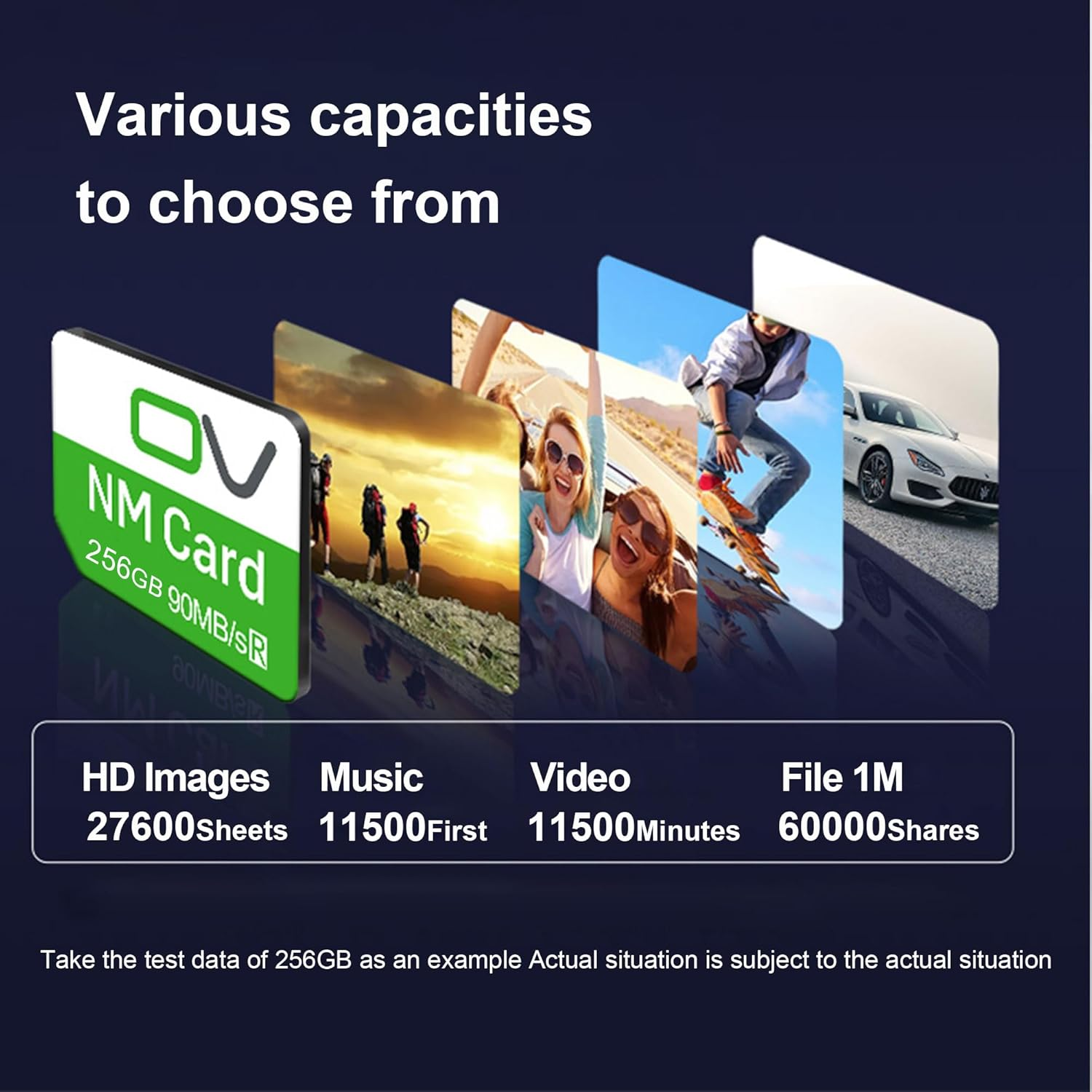OV NM Card 256GB 90MB/S Nano Memory Card Compatible Only with Huawei Mate Mate20 Mate30 Mate40 Mate50 Mate60 Series/ P30 P40 P50 P60 Pro Series/Honor30 Pro Nova Enjoy Series image number 2