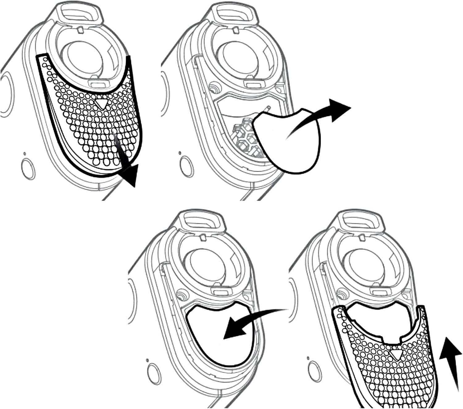 Cindeer 100 Pack Air Filters Compatible with Resmed Airmini Machine Supplies Accessories Disposable Replacement Filters for Travel image number 2