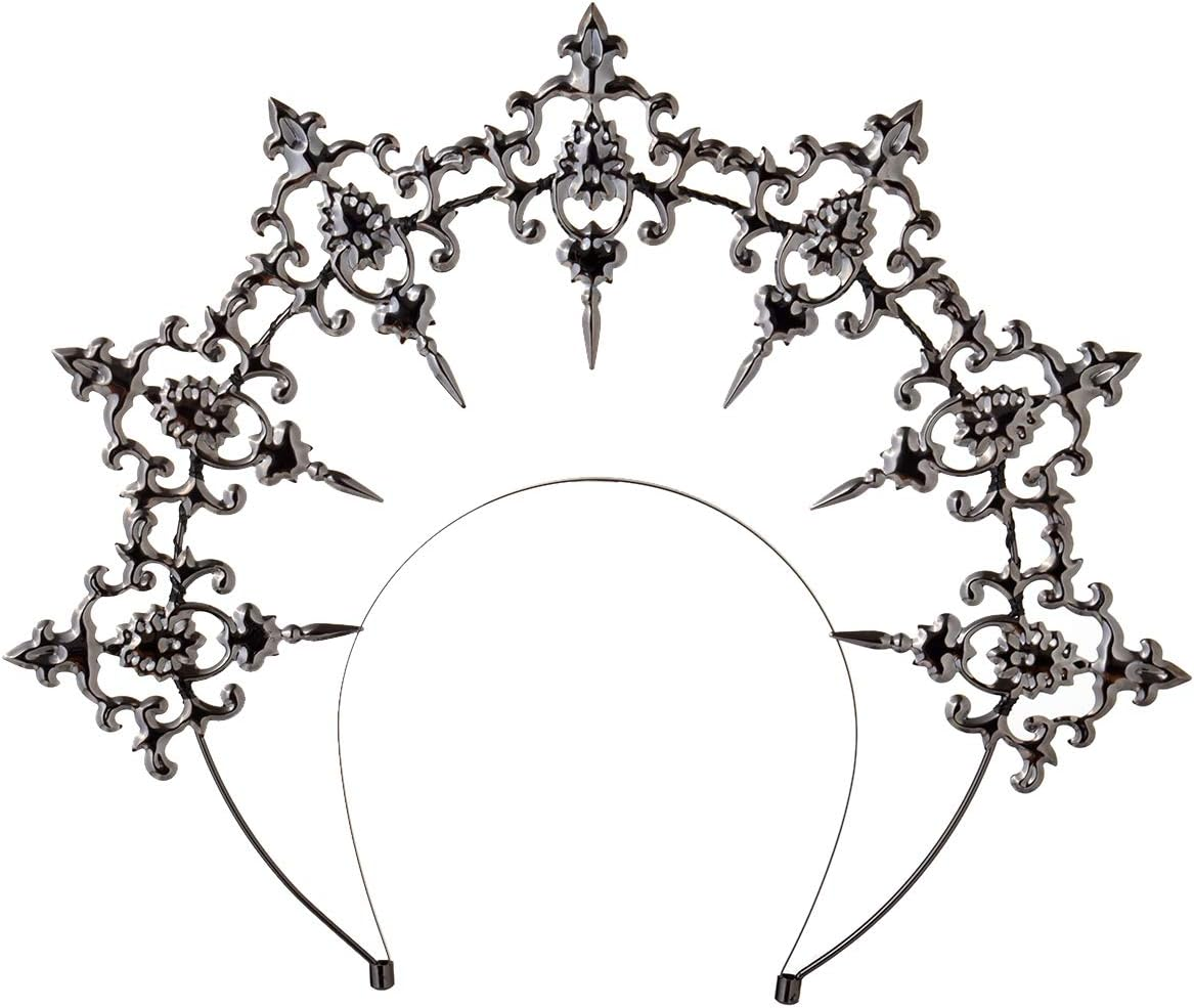 BLESSUME Halo Crown Mary Goddess Headband Women Halloween Costume Headpiece