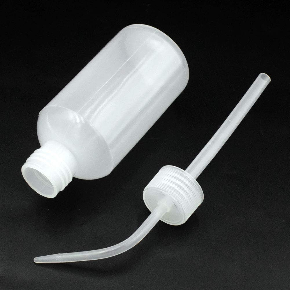 CENZICOM 2X 500ML Plant Flower Succulent Watering Bottle Plastic Bend Mouth Watering Cans image number 6