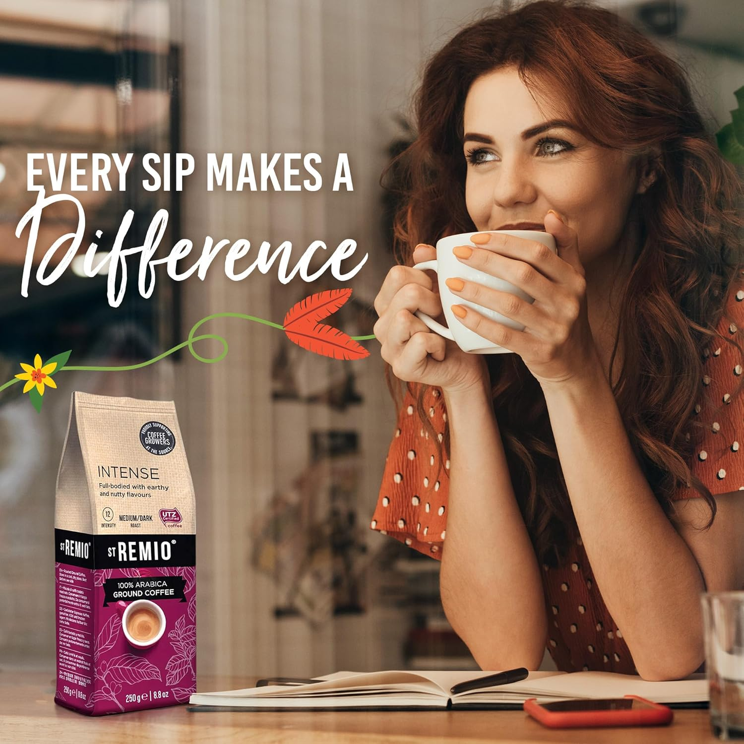 St Remio Coffee Ground INTENSE 250G image number 3