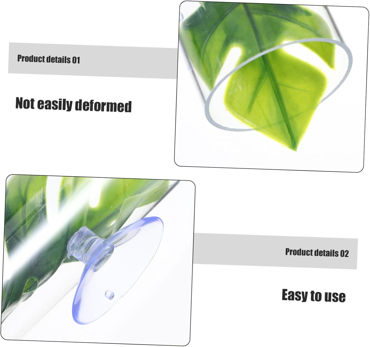 JUMPLAWN Betta Fish Tank Cave Multipurpose Aquarium Rock Cave for Freshwater Pets