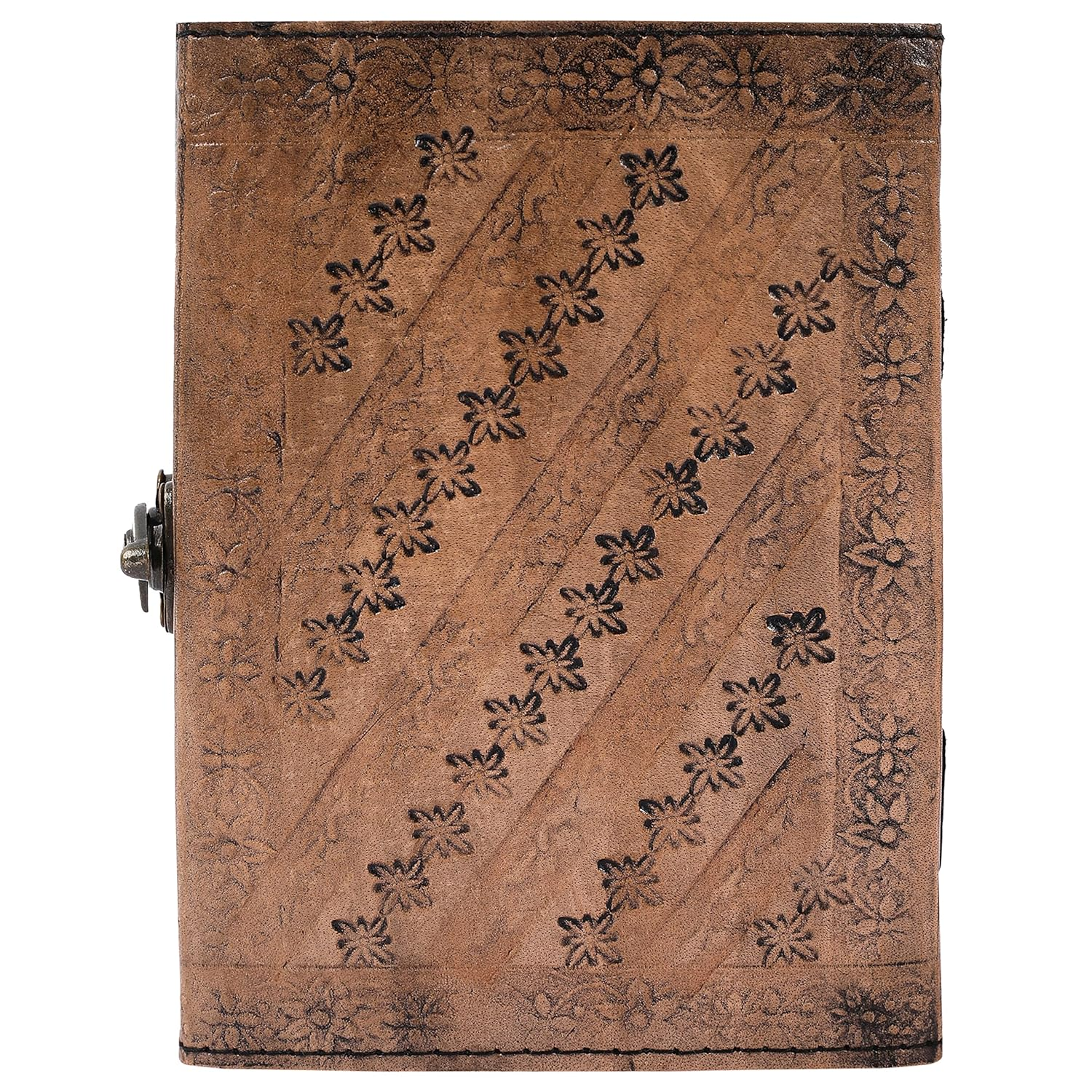 OVERDOSE Colosseum Vintage Leather Journal - Handmade Journal for Students, Office Bound Leather Journal for Men & Women | Sketchbook | Notebook Diary - 5 X 7 Inches | 12 X 17 Cm | A6 image number 6