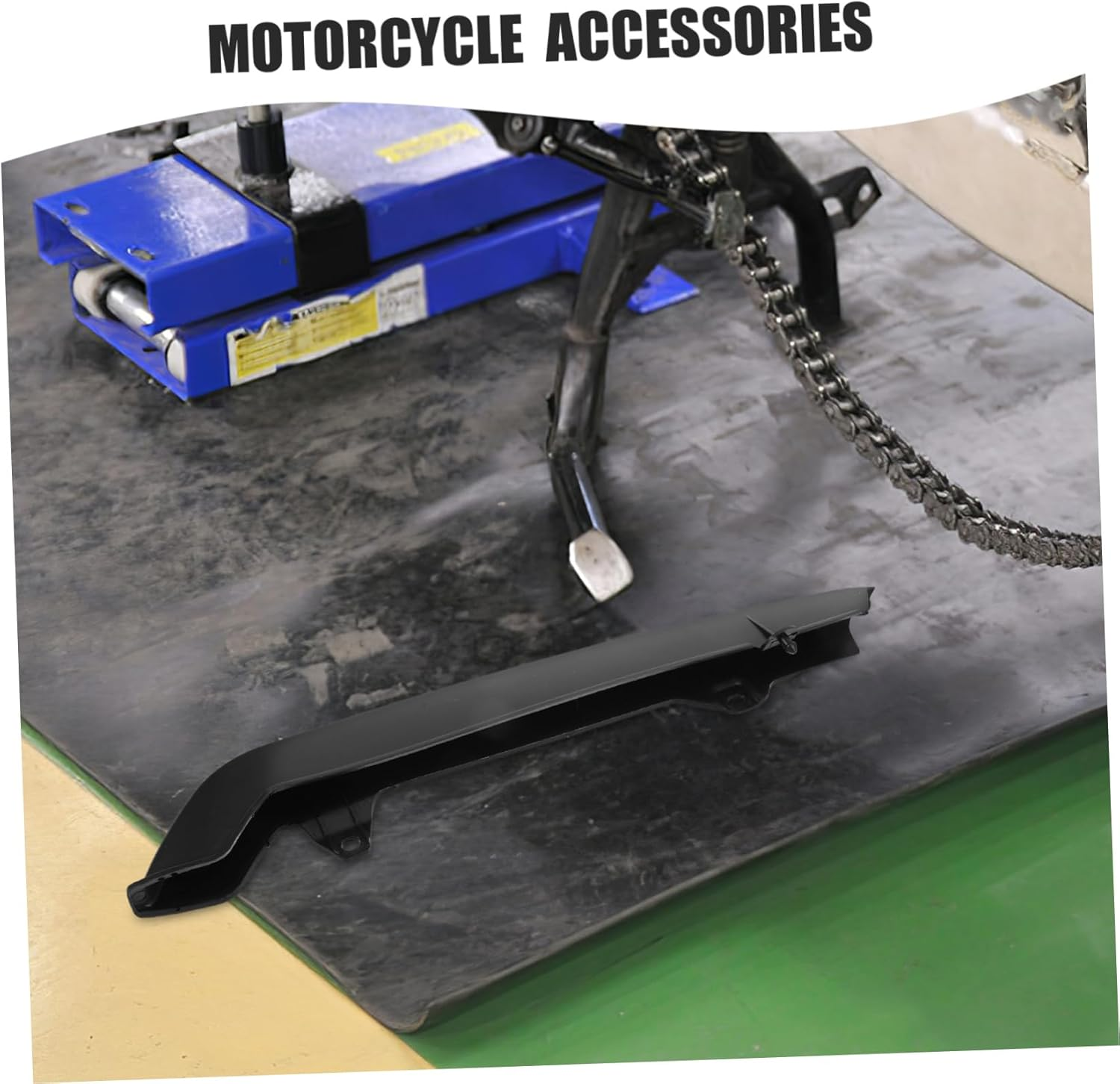 SOLUSTRE Motorcycle Chain Protector Cover for Bike Sprocket Guard Chain Safety Enhancer image number 2
