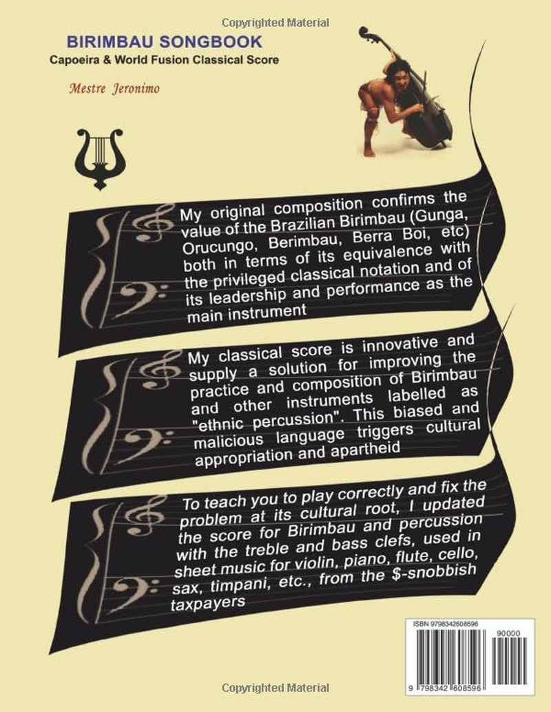 BIRIMBAU SONGBOOK: Capoeira & World Fusion Classical Score image number 1