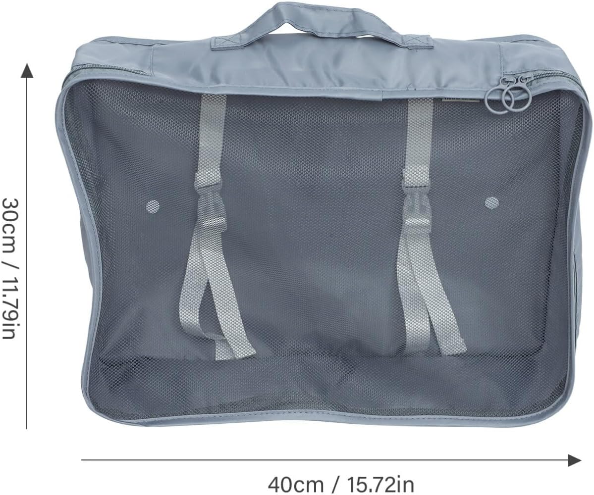 PACKOVE 7Pcs Travel Packing Cubes Suitcase Pouches Bag Organizer for Clothes Shoes Packing Bags Travel Cubes image number 2