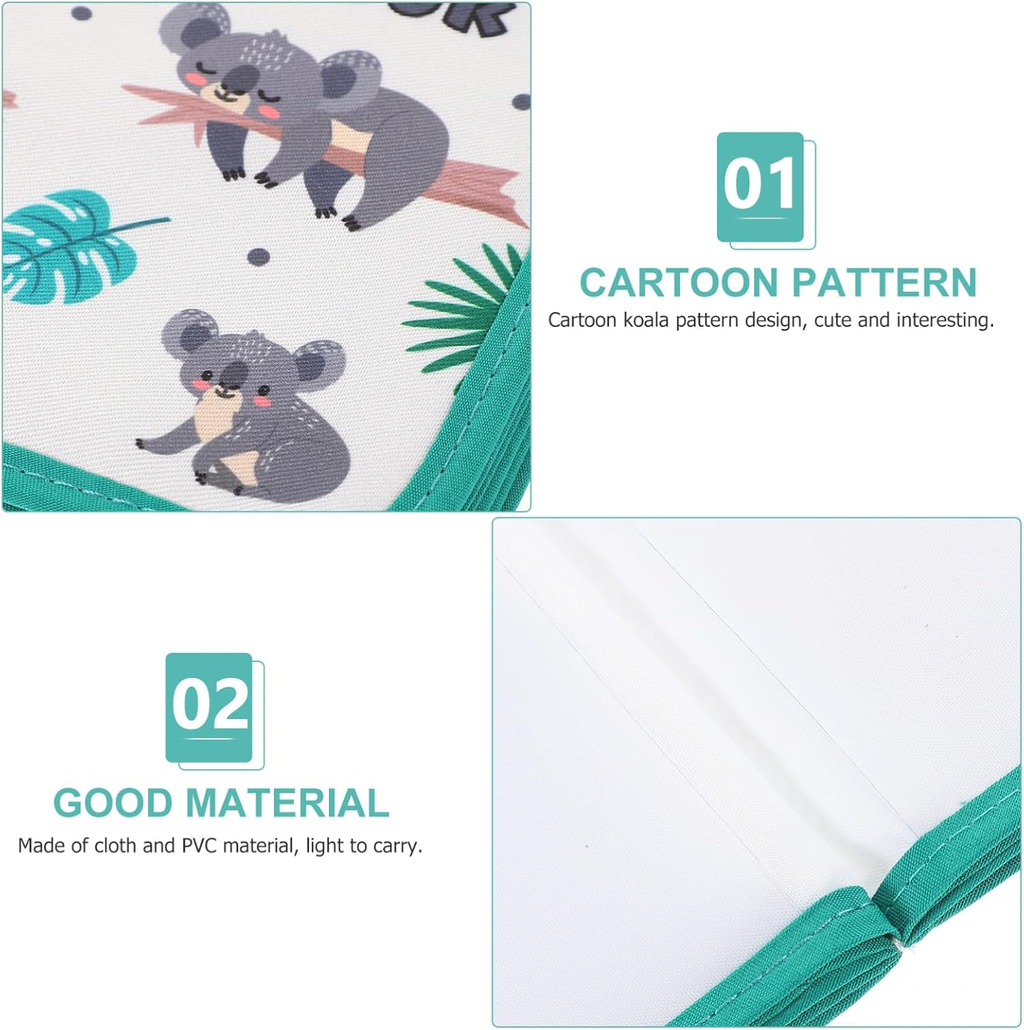 AOKWAWALIY Baby Album Cloth Photo Book for Babies Friends Premier Baby Cloth Photo Book Soft Cloth Baby Photo Book Organizer Safe Memory Picture Book Baby Albums Diy Newborn Sheet Pvc Toddler image number 2