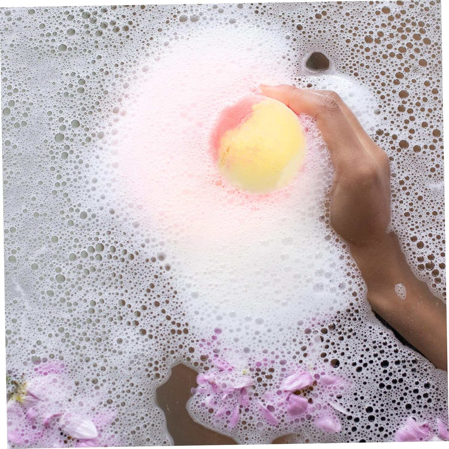 Beavorty Essential Oil Infused Sea Salt Bath Ball Spa Bath for Mothers Day Foaming for Household Relaxation image number 5