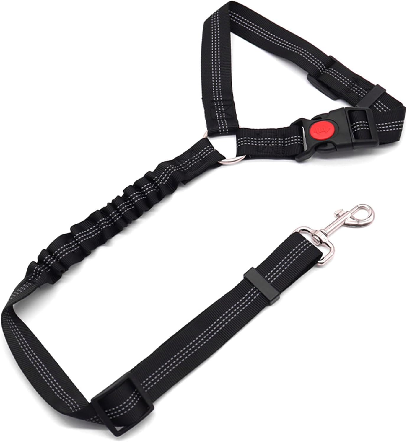 2Pcs Adjustable Pet Dog Cat Car Seat Belt Safety Leash Vehicle Seatbelt Harness image number 2