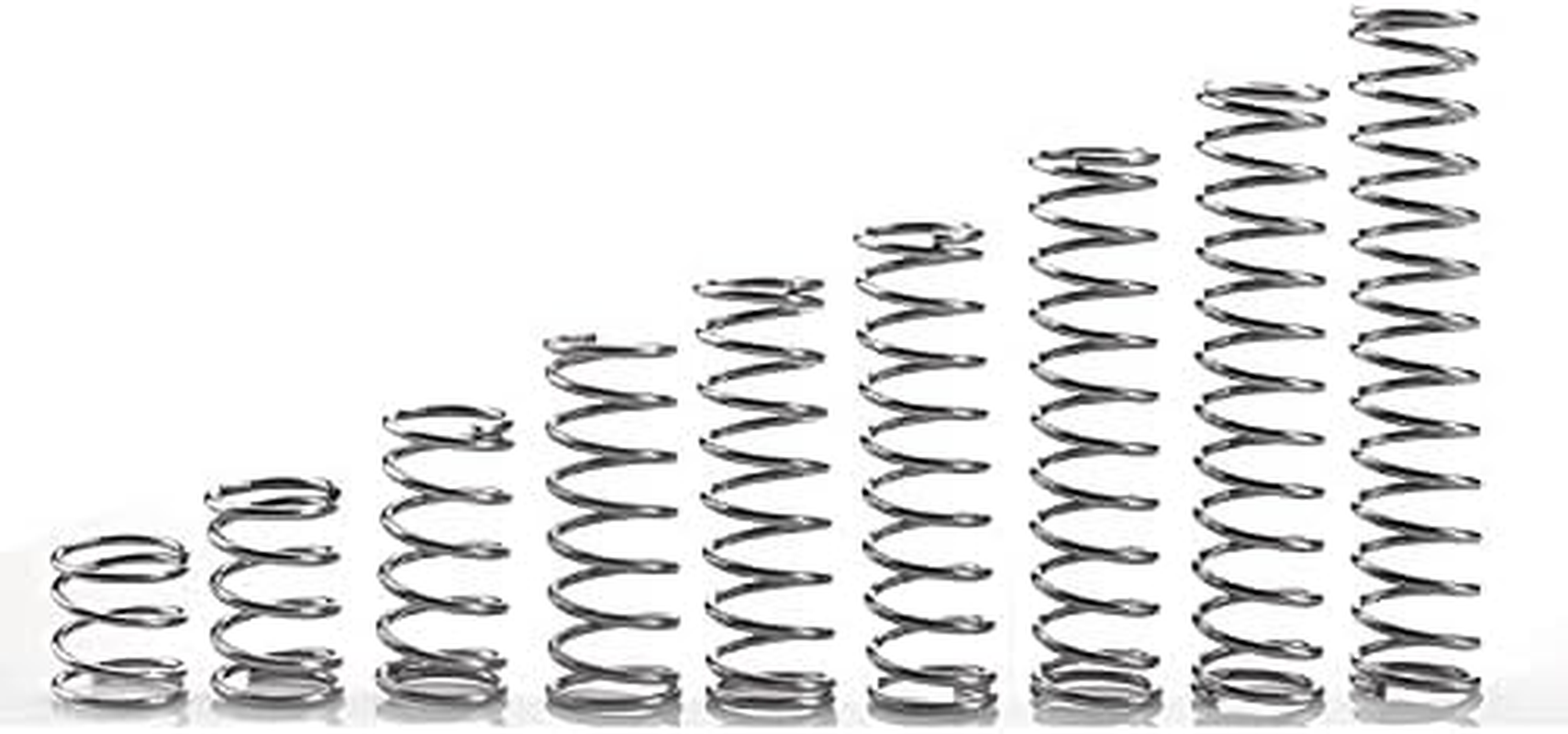 10Pcs 304 Stainless Steel Compression Spring Thickness 0.8Mm 0.9 Mini Springs Household Maintenance Tools Hardware Accessories (Color : 30Mm, Size : 16Mm) image number 5