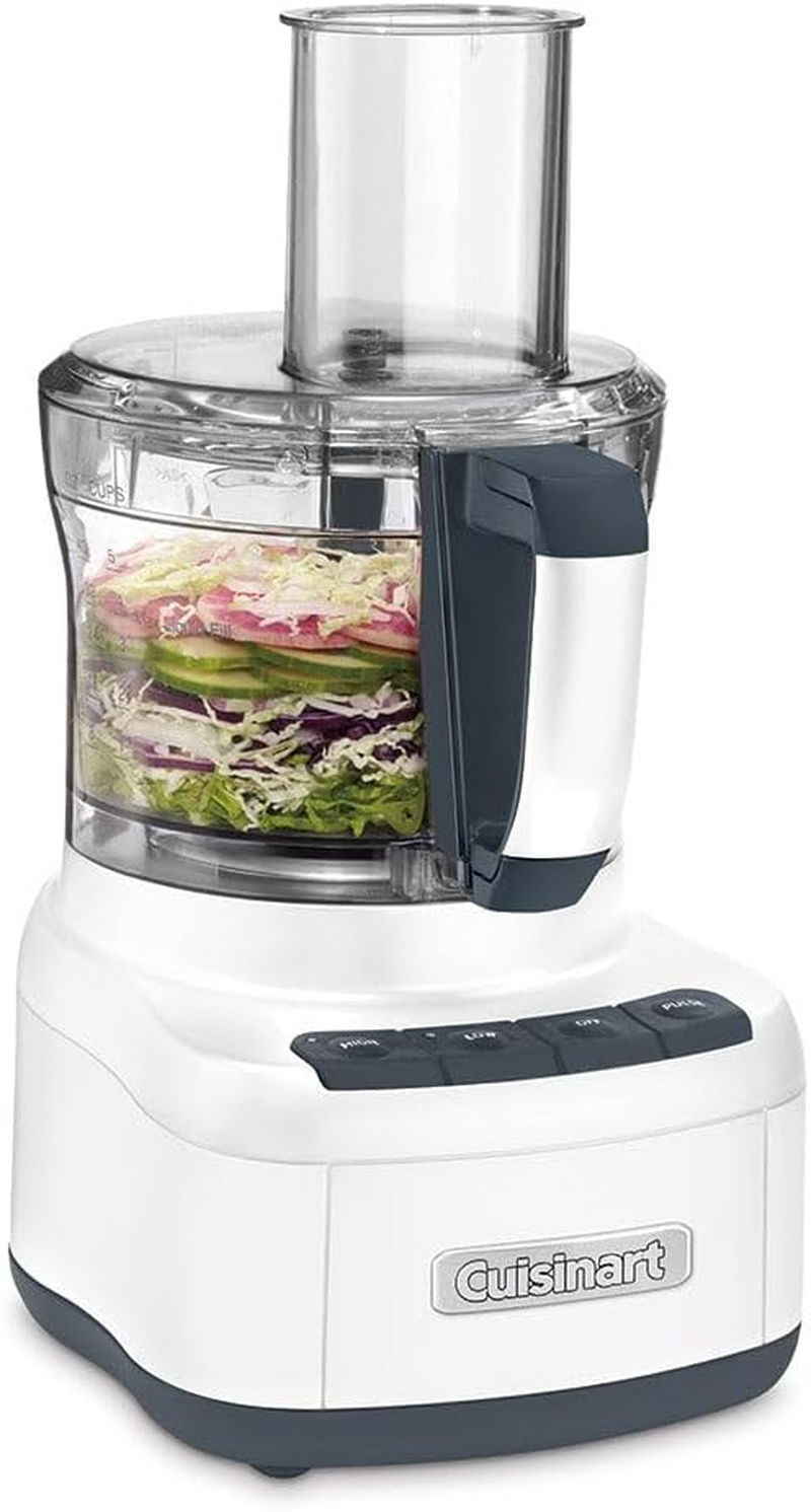 Cuisinart Elemental 8 Cup Food Processor FP-8A, White image number 1