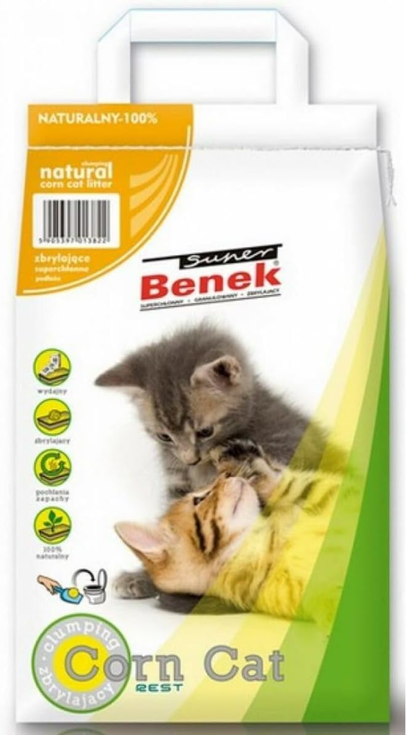 Super Benek Certech Cat Litter Corn, 14 L