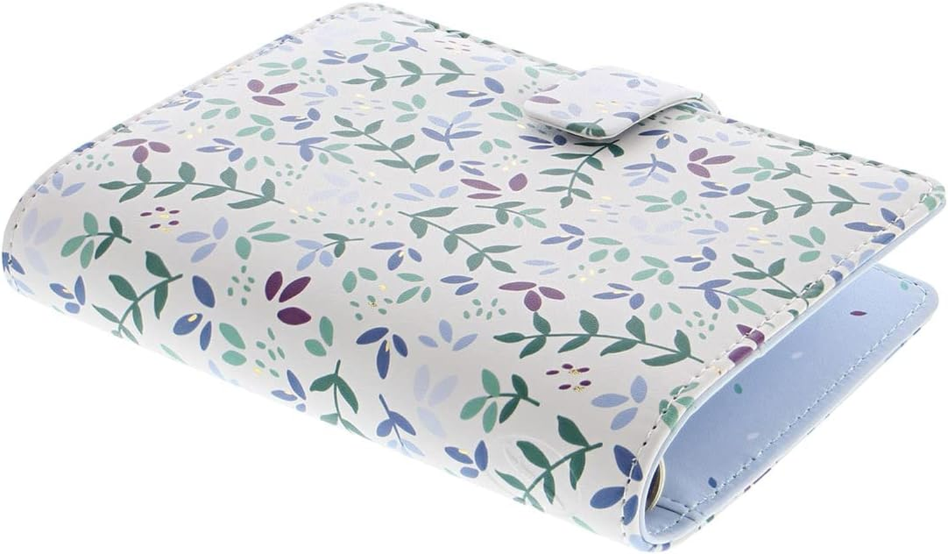 Filofax Garden Pocket Organiser Sunrise Diary, Blue/Pink image number 4