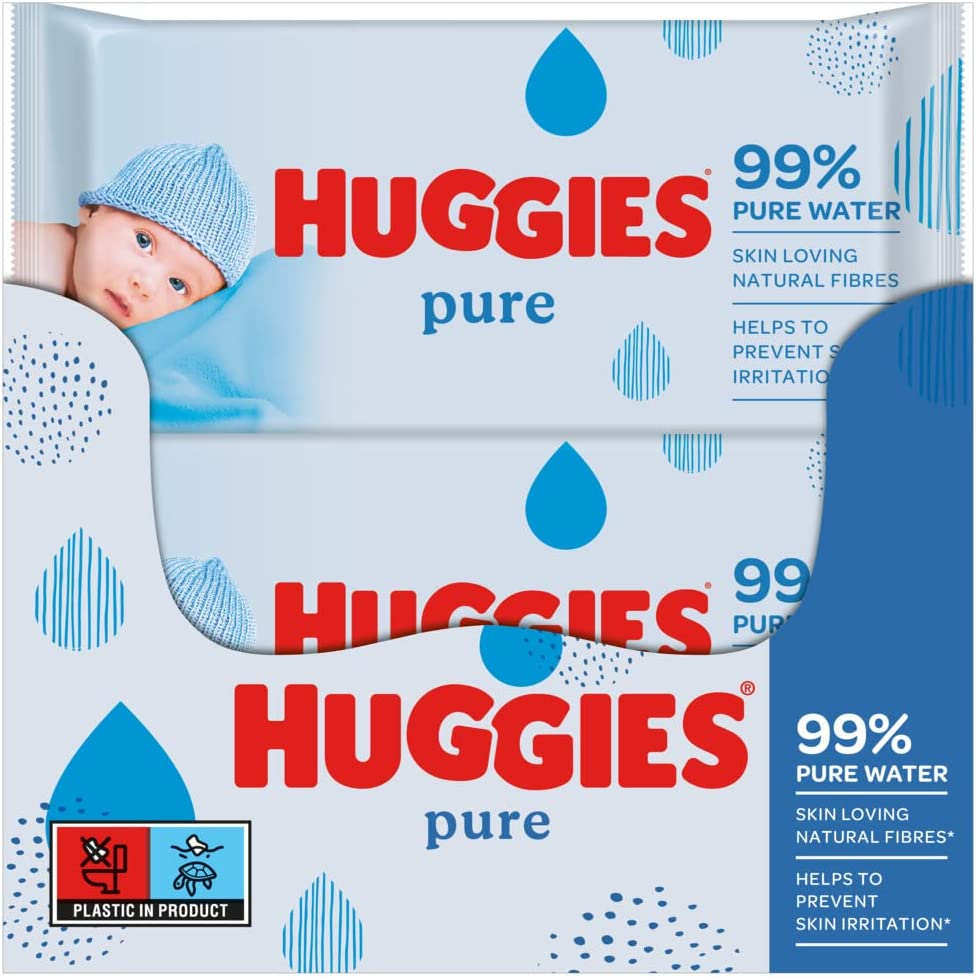 Huggies Baby Wipes 56 Count, Pack of 10