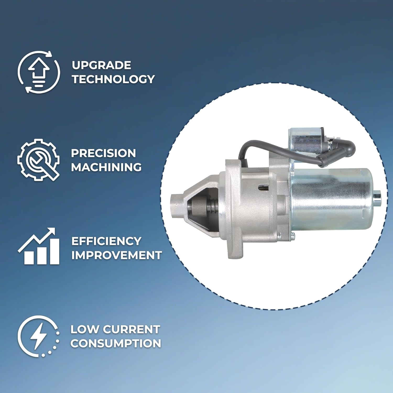 17-098-05 Starter Replacement for Kohler CH440-3111 Engines 17-098-05S, 17-098-11-S image number 2