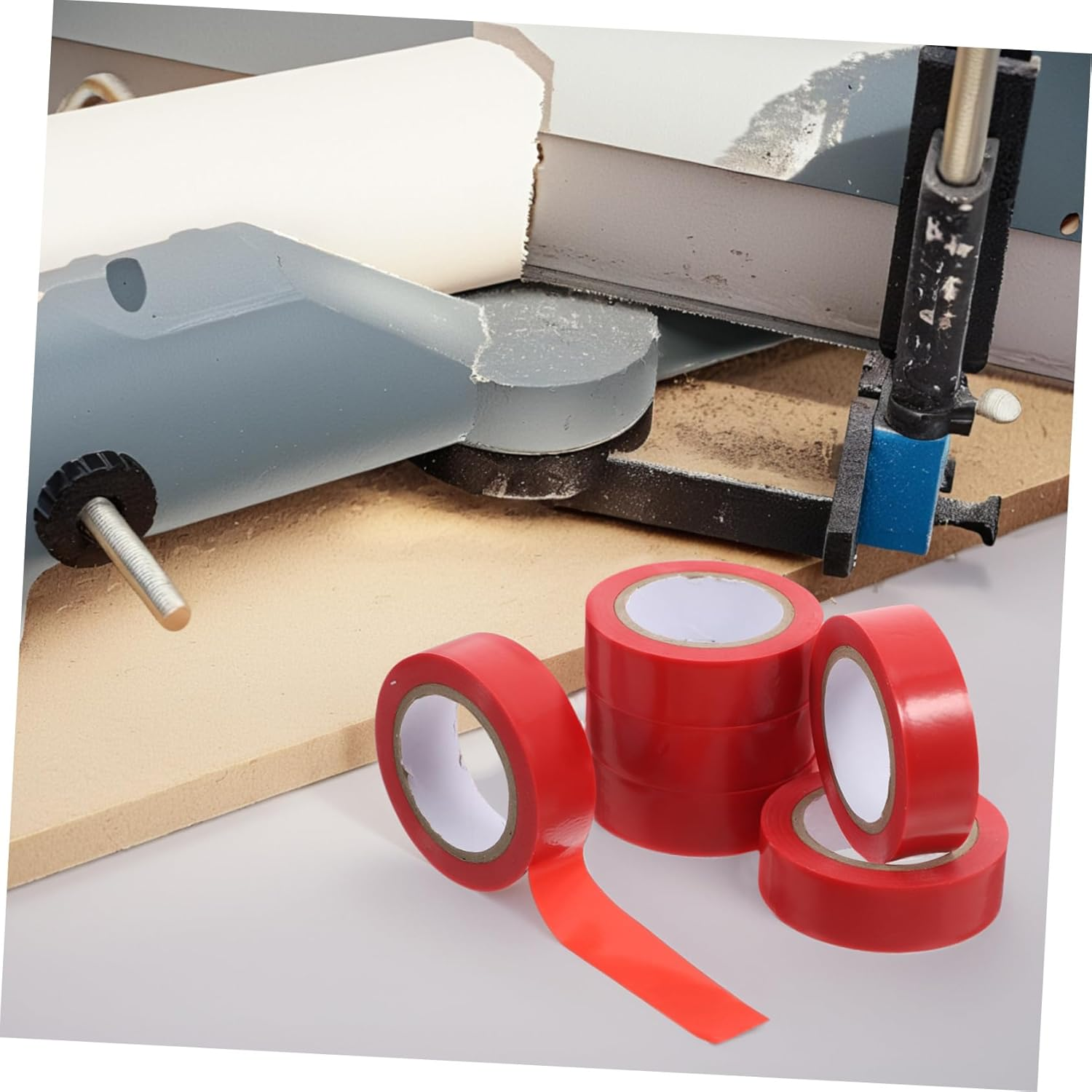 Hohopeti 6Rolls High Temperature Resistant Electrical Tape Insulation Tape for Electric Wire Repair Adhesive for Home Automotive and Industrial Use image number 3