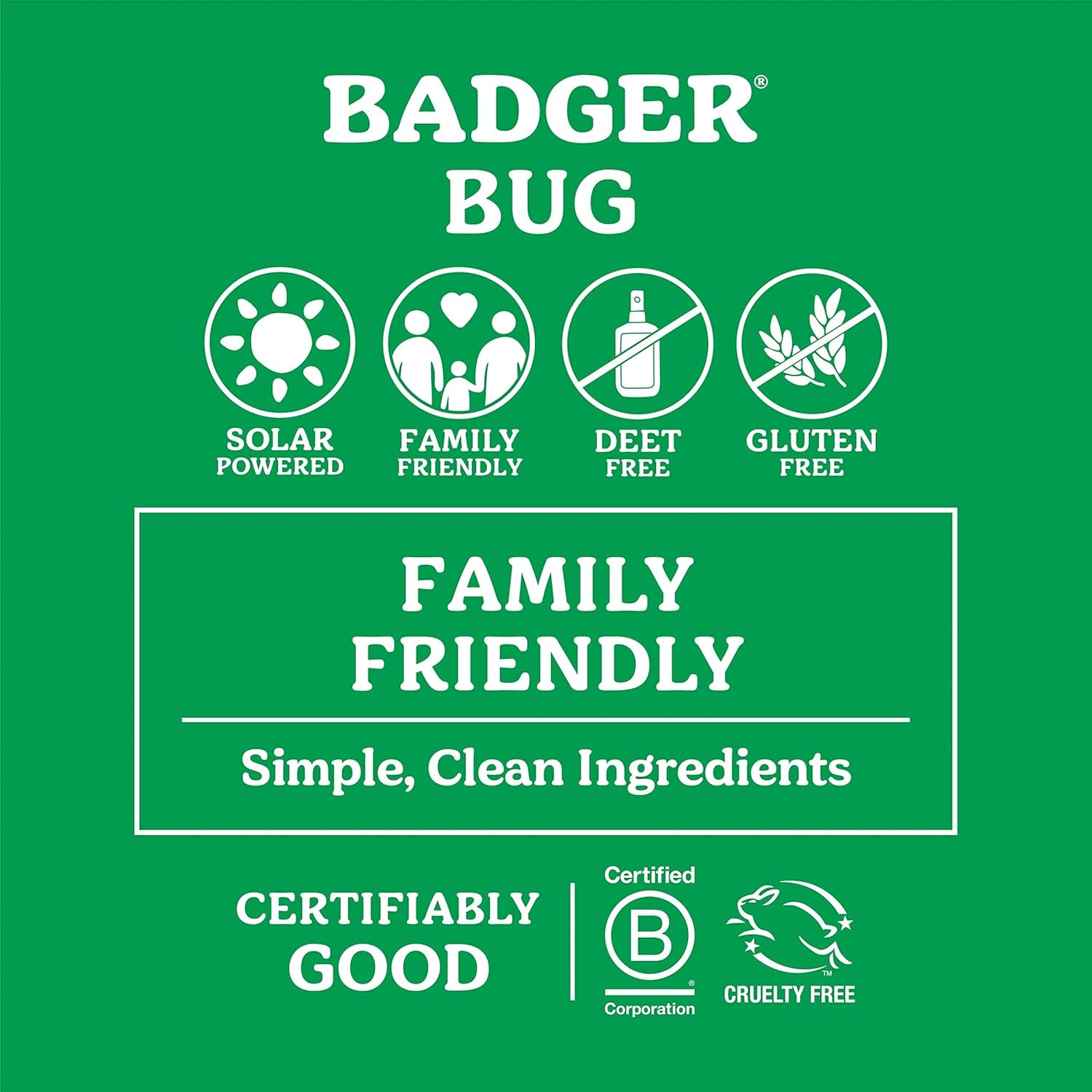 Badger Anti-Bug Repellent Shake & Spray - 4 Oz