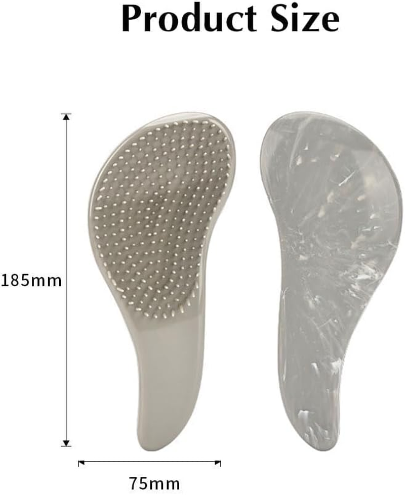 TTPSRY Ergonomic Detangling Brush Hair Brush Detangler Comb Massage Scalp Hair Straightener Styling Tool 185 Cm image number 2